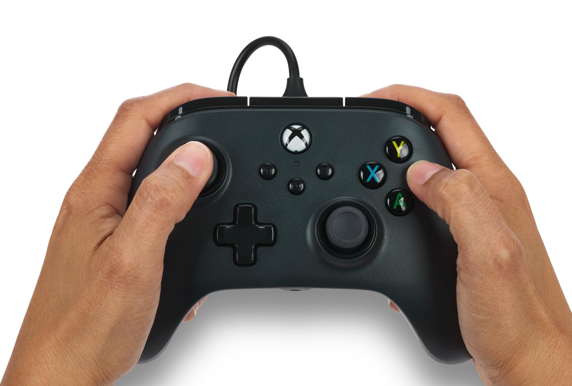 PowerA Wired Controller for Xbox Series X|S, Xbox One, and PC | Black
