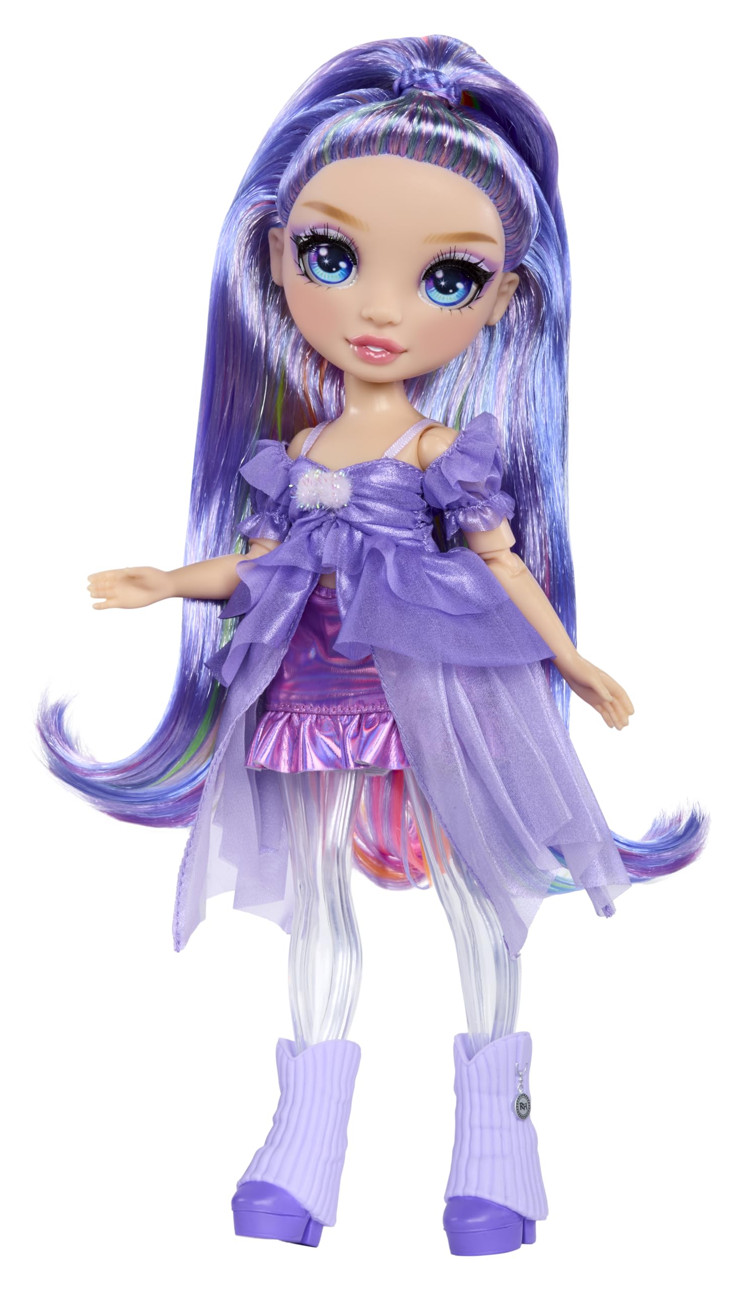 Rainbow High Rainbow Shimmers with Slime - Violet Fashion Doll - 28cm Playset 4