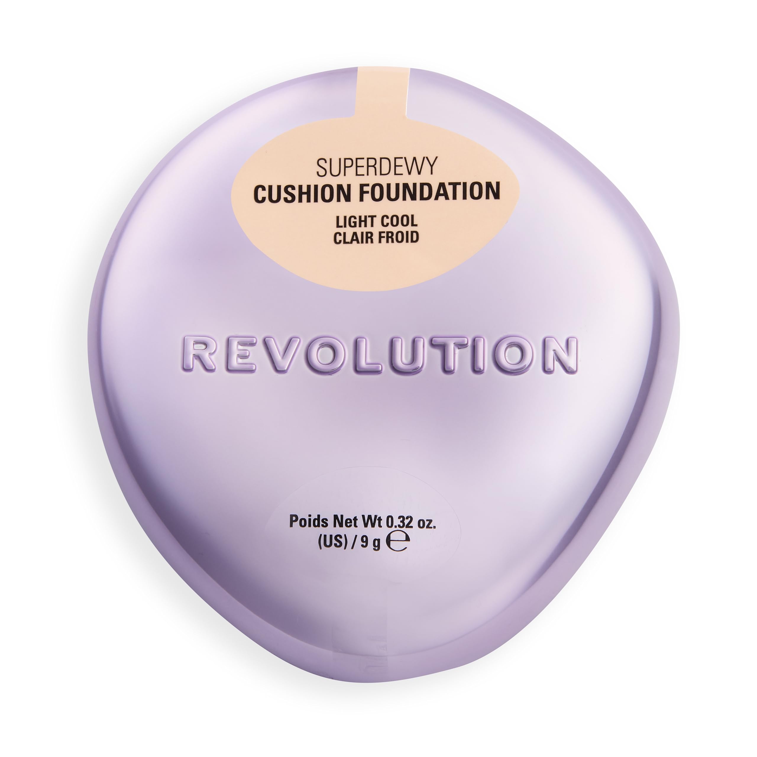 Revolution Beauty London Superdewy Cushion Foundation - Buildable Coverage | Hydrating | Light Cool