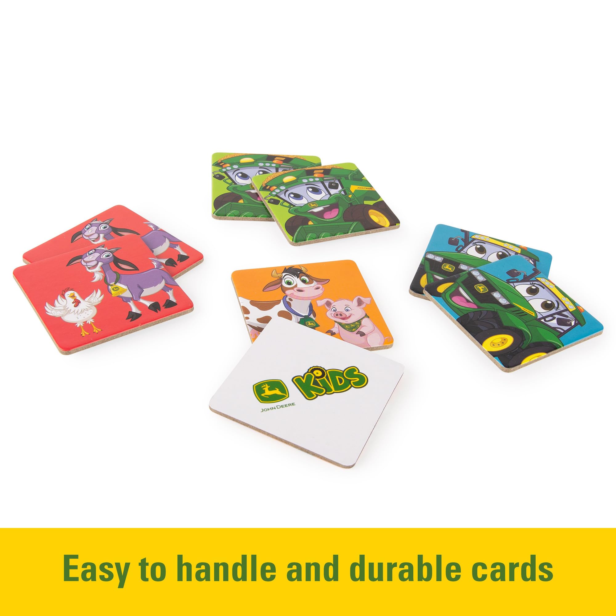 John Deere Kids Match Game – 54-Card Memory Matching Game for Children 6