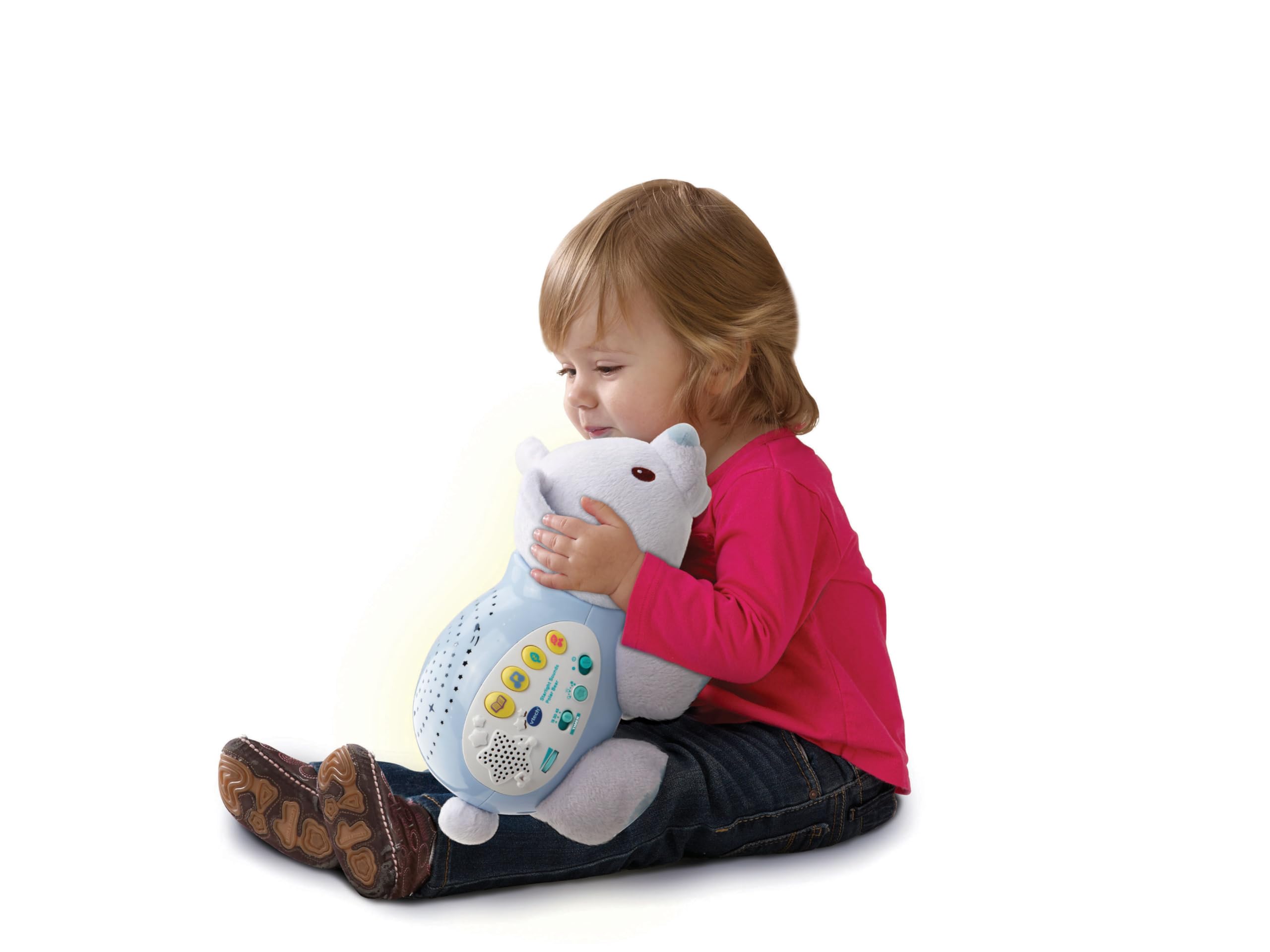 VTech Little Friendlies Starlight Sounds Bear - Soothing Musical Baby Toy with Light Projection, 1 Month to 4 Years 8