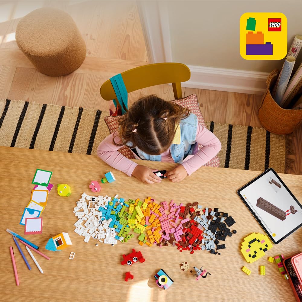 LEGO Classic Creative Happy Box - 680-Piece Building Set for Kids 5+ 3