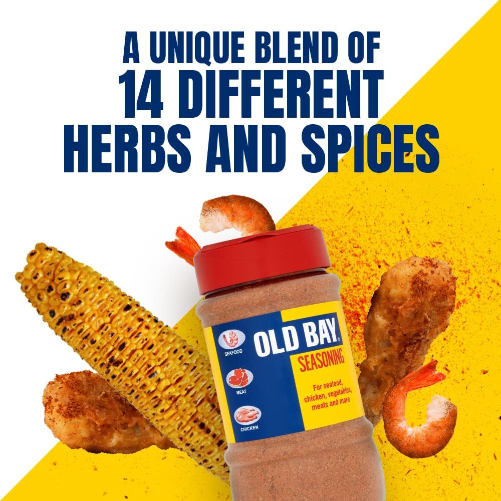 Old Bay Seasoning Blend of Zesty Savoury Herbs & Spices 280g 6