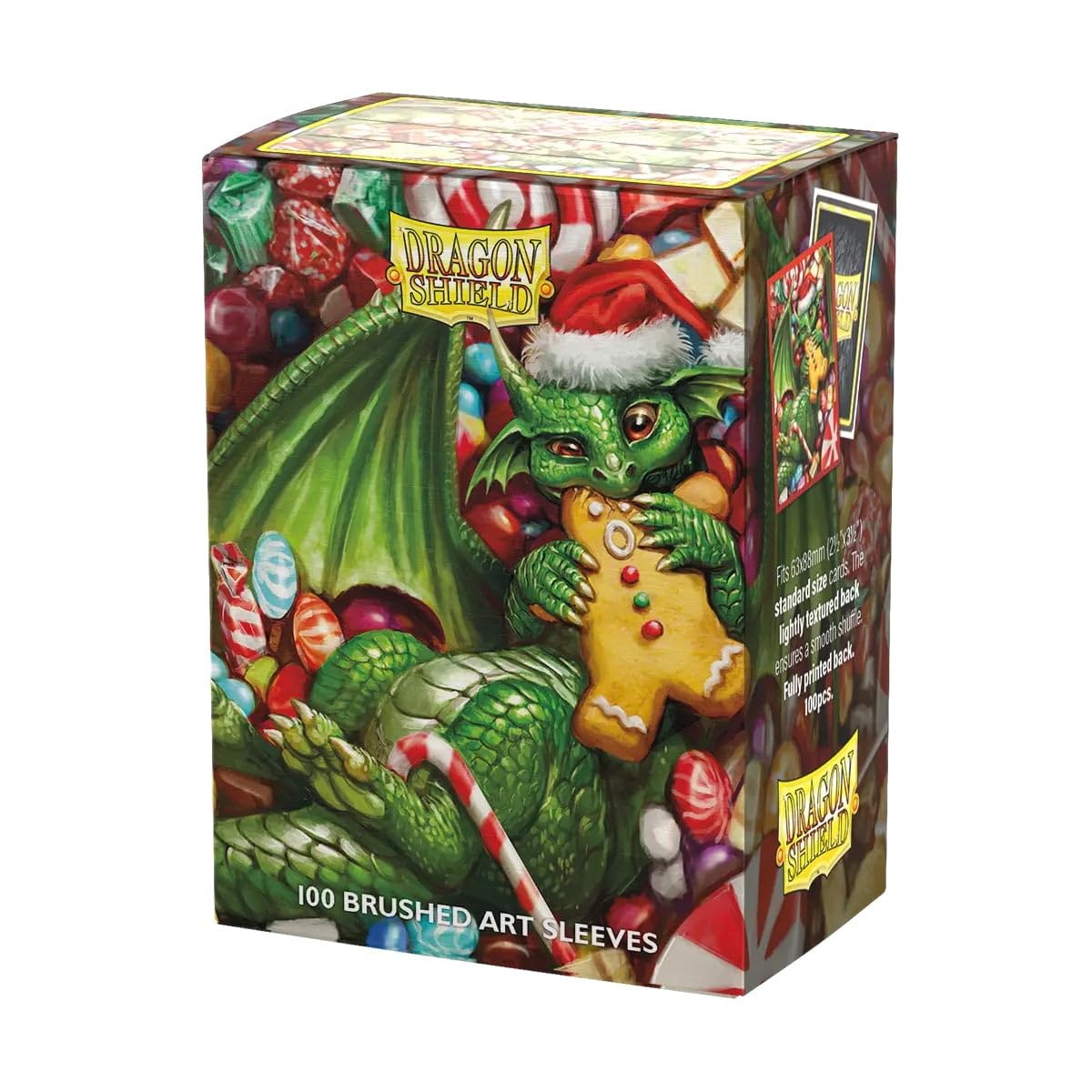 Dragon Shield Brushed Art - Christmas 2024 Card Sleeves (100 Count) 4