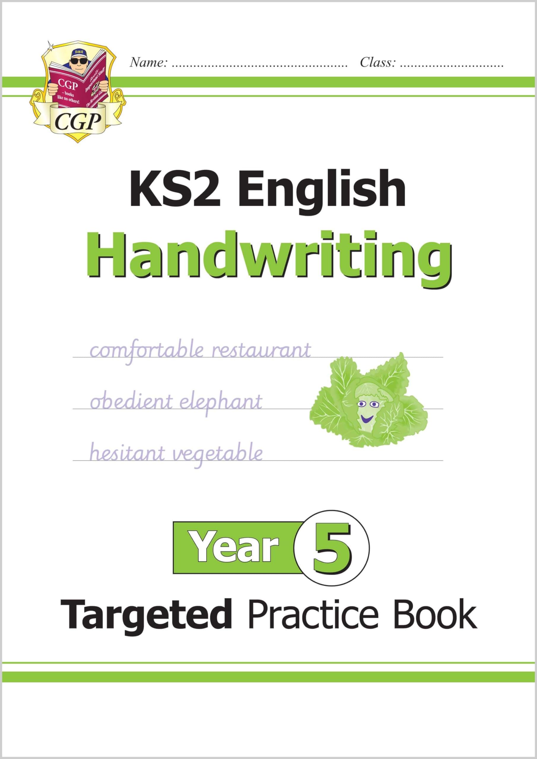 CGP KS2 English Targeted Practice Book - Handwriting Year 5 | Ideal for Catch-up & Home Learning