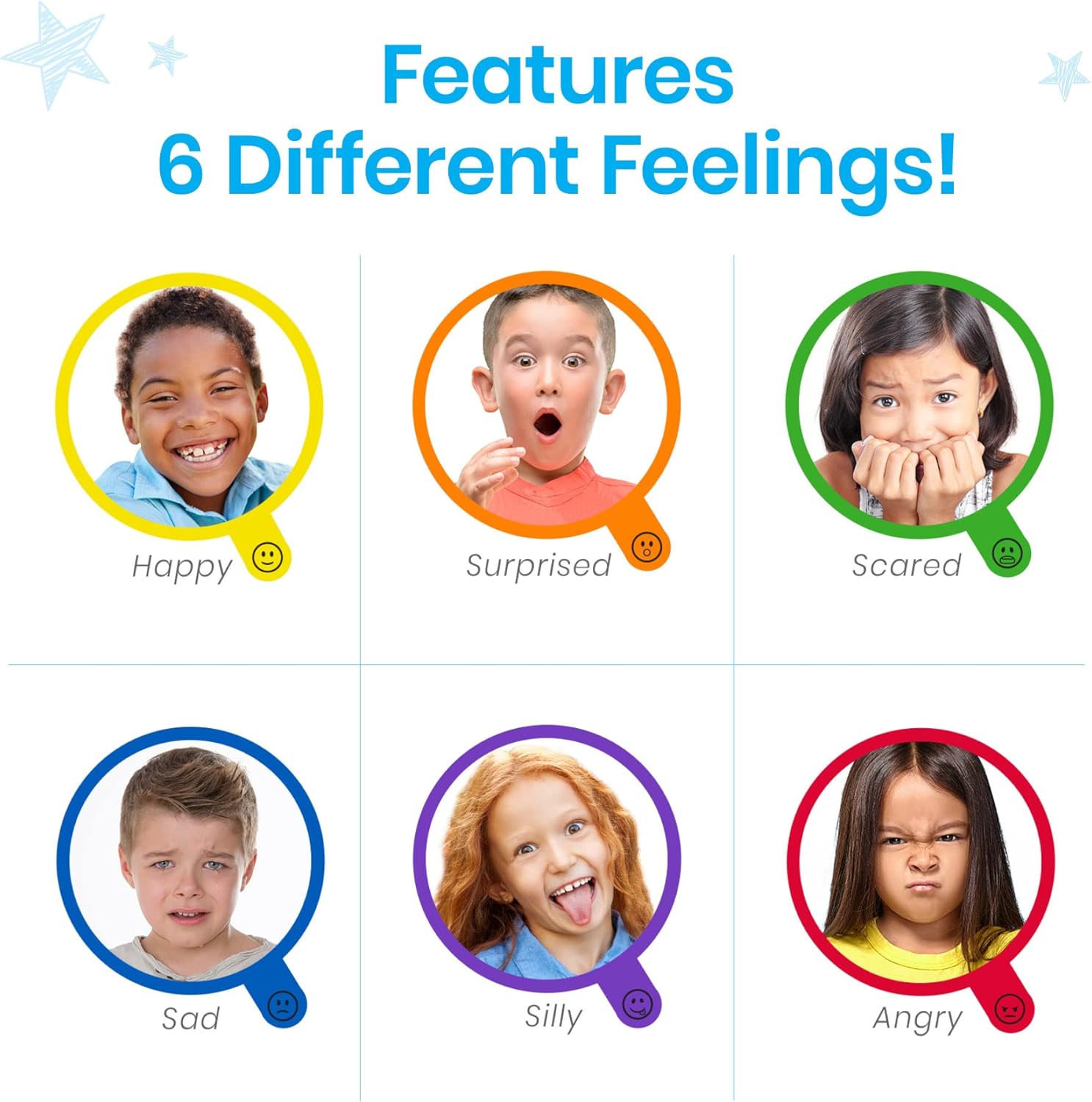 Learning Resources See My Feelings Mirror - Emotional Learning Toy for Toddlers & Kids 14