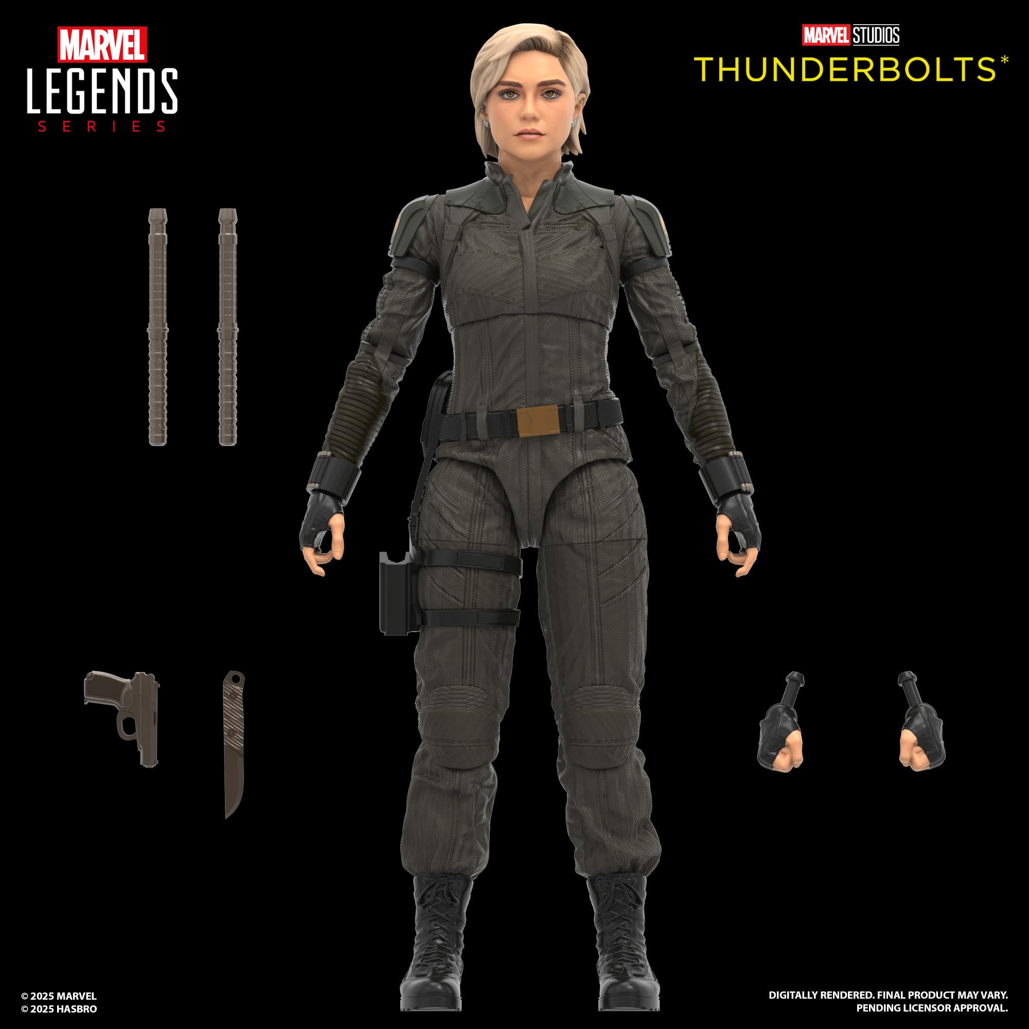 Marvel Legends Yelena Belova & Red Guardian 6-Inch Action Figures - Thunderbolts* Film-Inspired Set 7