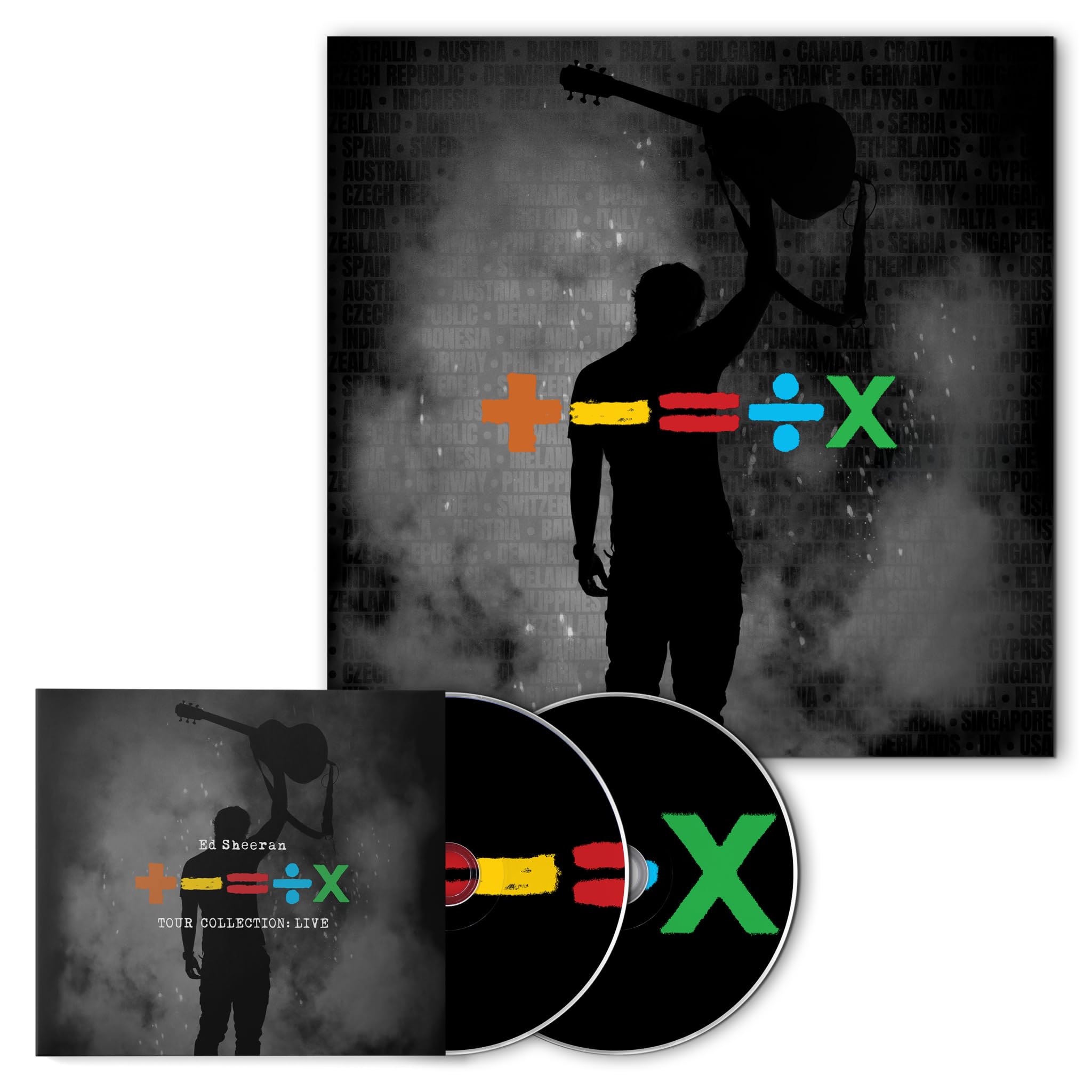 Ed Sheeran - +=÷× (TOUR COLLECTION: LIVE) [Audio CD] Amazon Exclusive Poster Edition 4