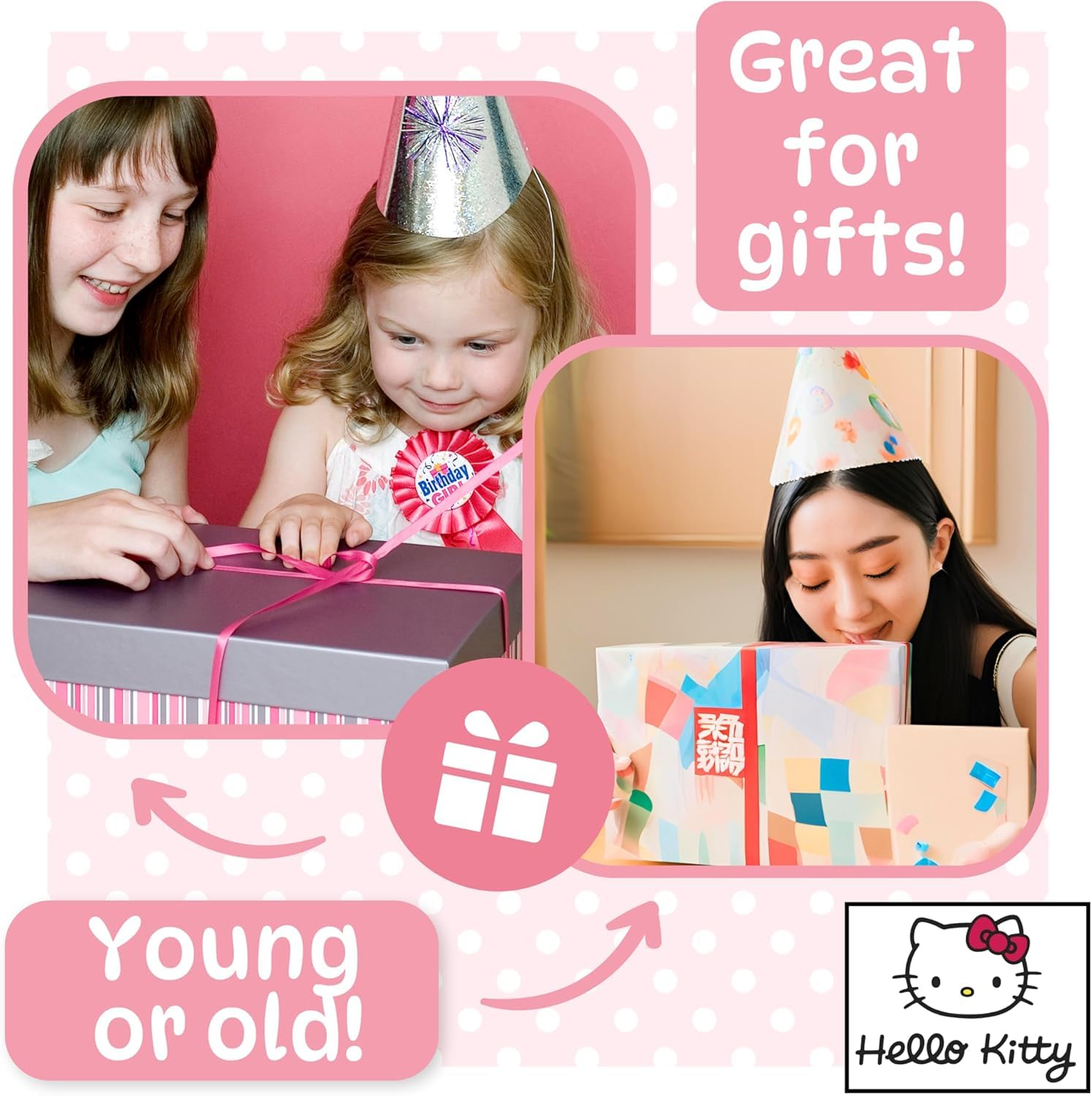 Hello Kitty Official Plush - 30 CM Large Standing Pink, Sanrio Collectible 6