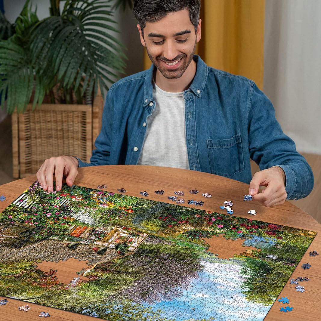 Ravensburger Country Cottage 1500 Piece Jigsaw Puzzle for Kids Age 12+ 3