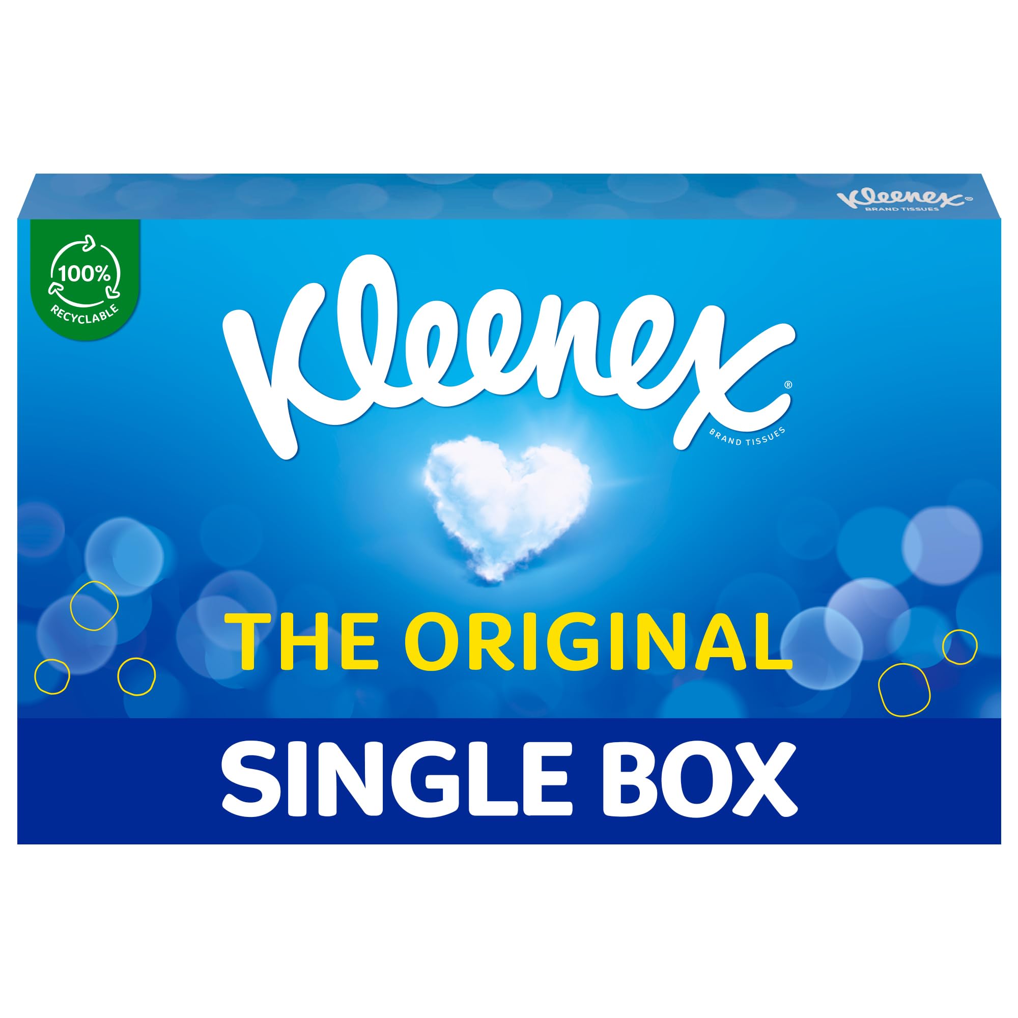 Kleenex - Original Kosmetiktücher, 3-lagig, 64 Blatt pro Box 7