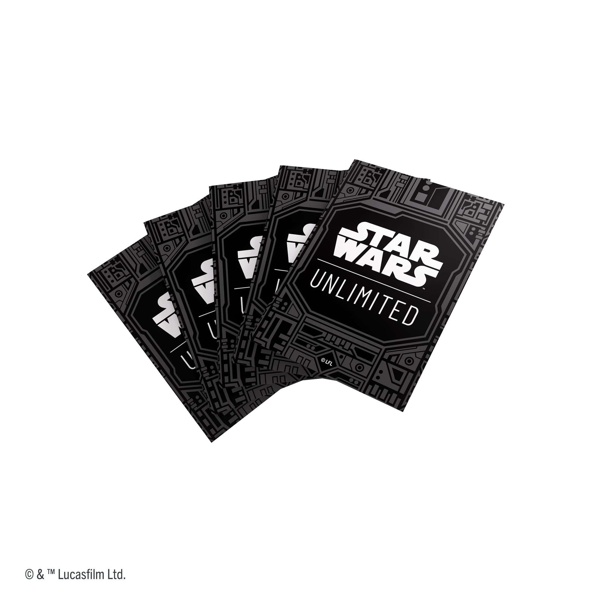 Gamegenic Star Wars: Unlimited Premium Art Sleeves Set 5 - 60 Full-Color Sleeves + 2 Clear Sleeves 3