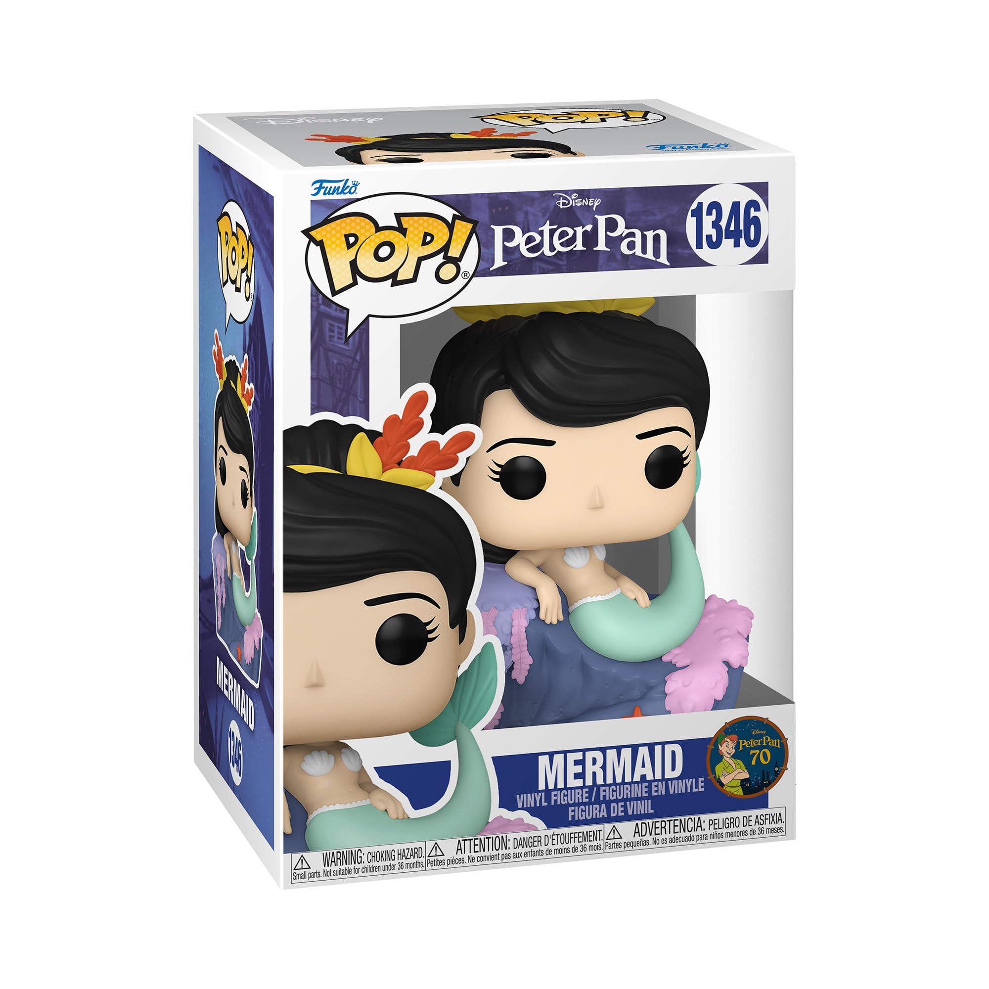 Funko Pop! Disney: Peter Pan 70. Jubiläum - Meerjungfrau Vinyl Figur #1346 (70696) 4