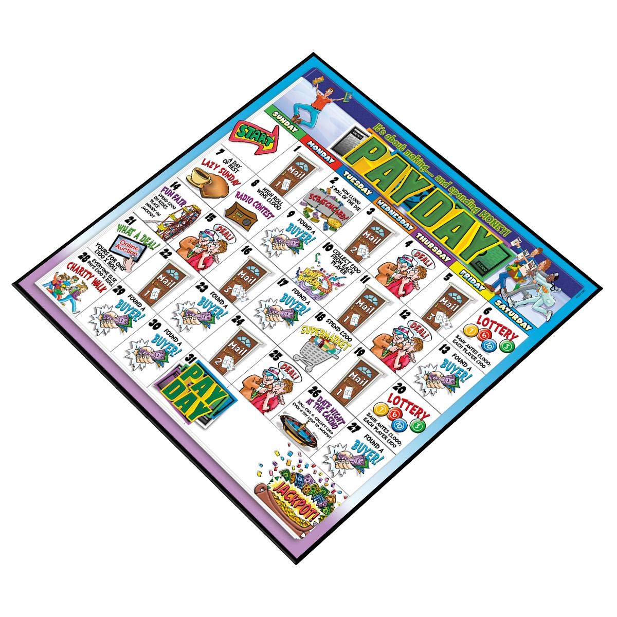 Winning Moves Pay Day Board Game - Classic Money Management Game | Ages 8+ | 2-4 Players