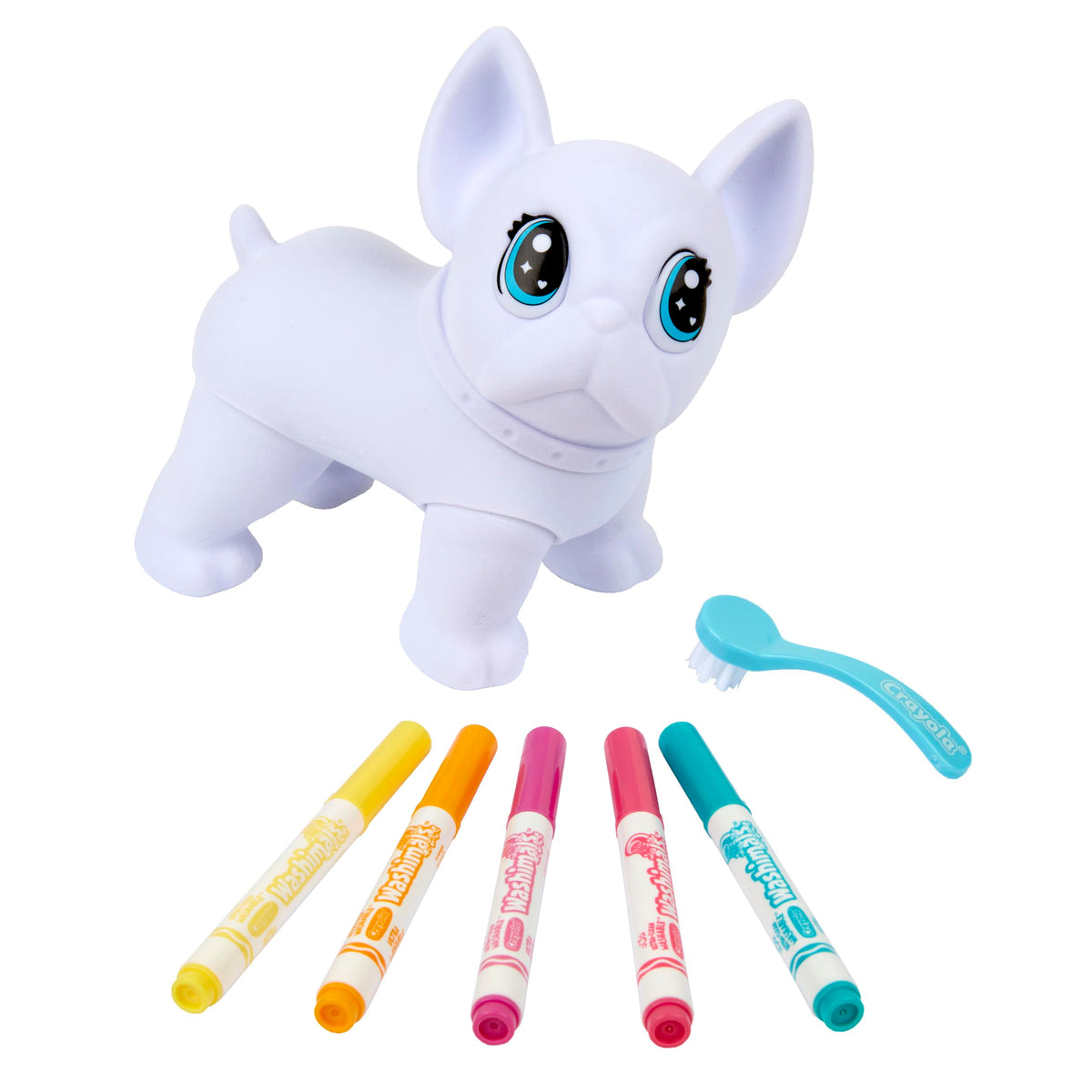 CRAYOLA Washimals Posable Jumbo Pet - Washable Markers & Dog | Ages 3+