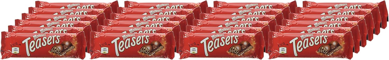 Maltesers Teasers Chocolate Bar Bulk Box, 24 x 35g 5