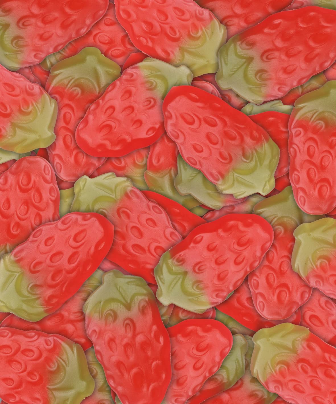 HARIBO Giant Strawbs Gummy Candy - Fruity and Chewy Strawberry Shape | 160g Share Size