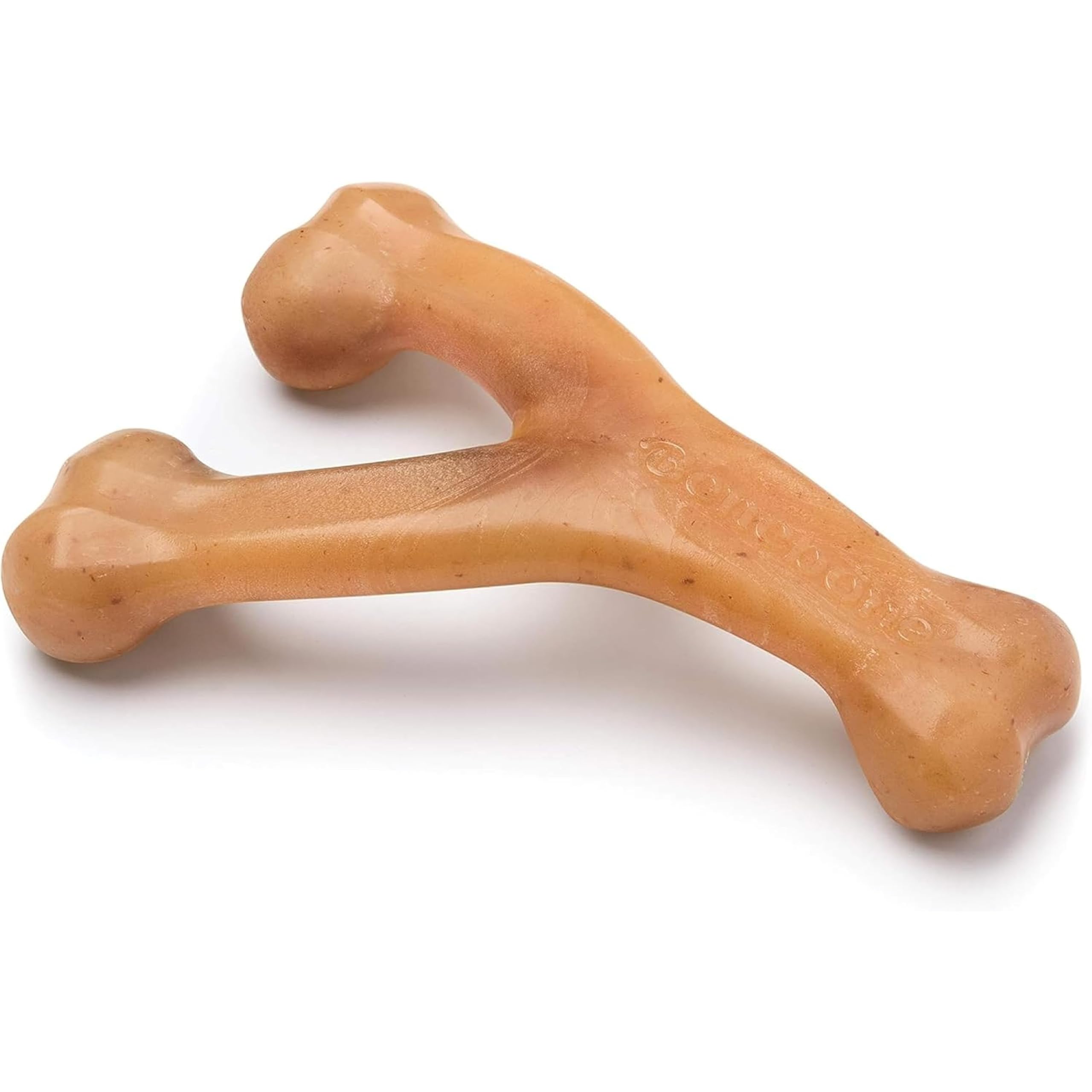 Benebone Wishbone Durable Chew Toy for Aggressive Chewers | Real Chicken Flavor | Medium Size
