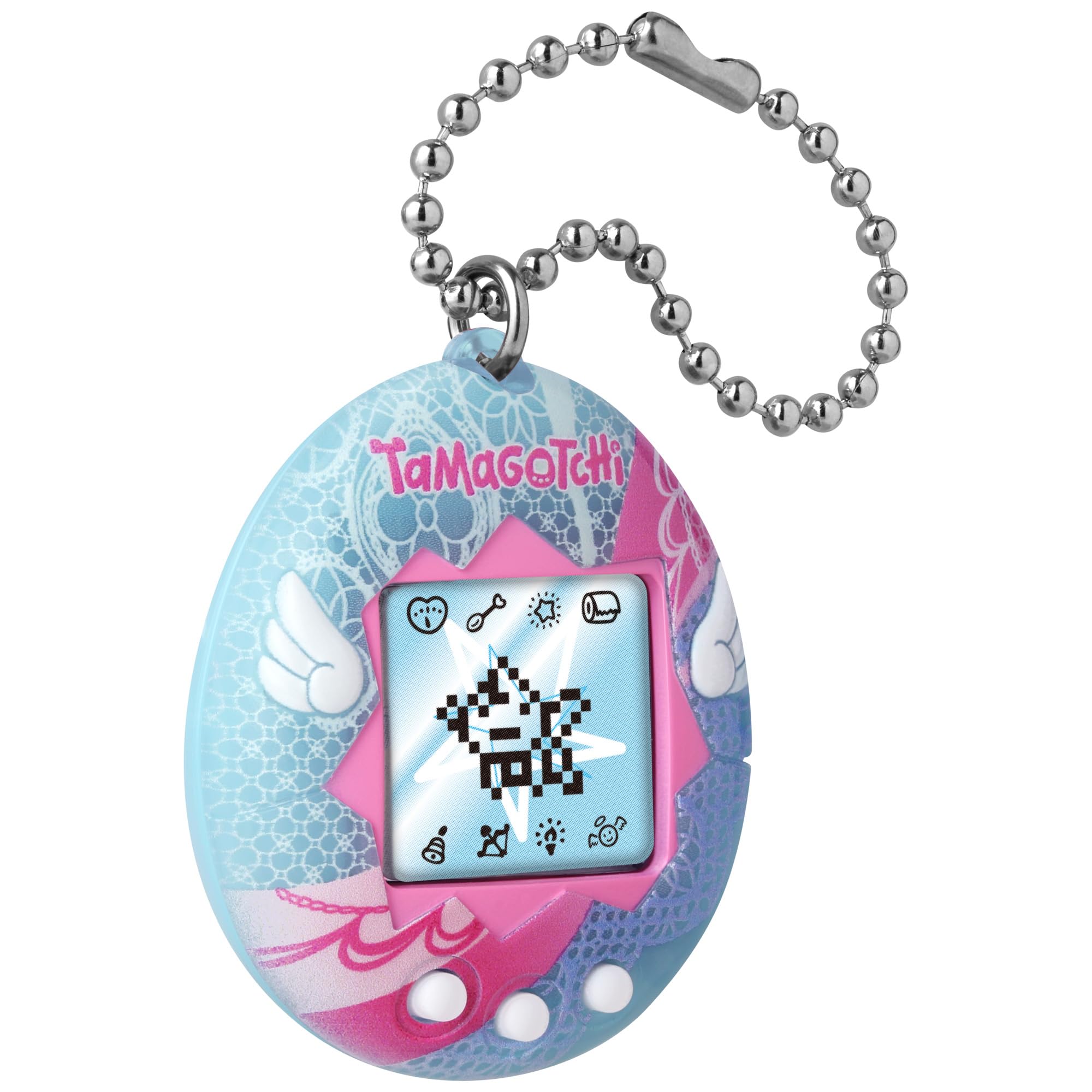 Tamagotchi Original Angel Lace Digital Pet - Electronic Virtual Pet Toy for Kids 8+ 3