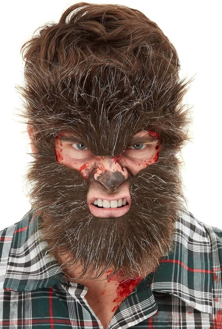 Smiffys Werewolf Make-Up FX Face Fur Accessory (50811)