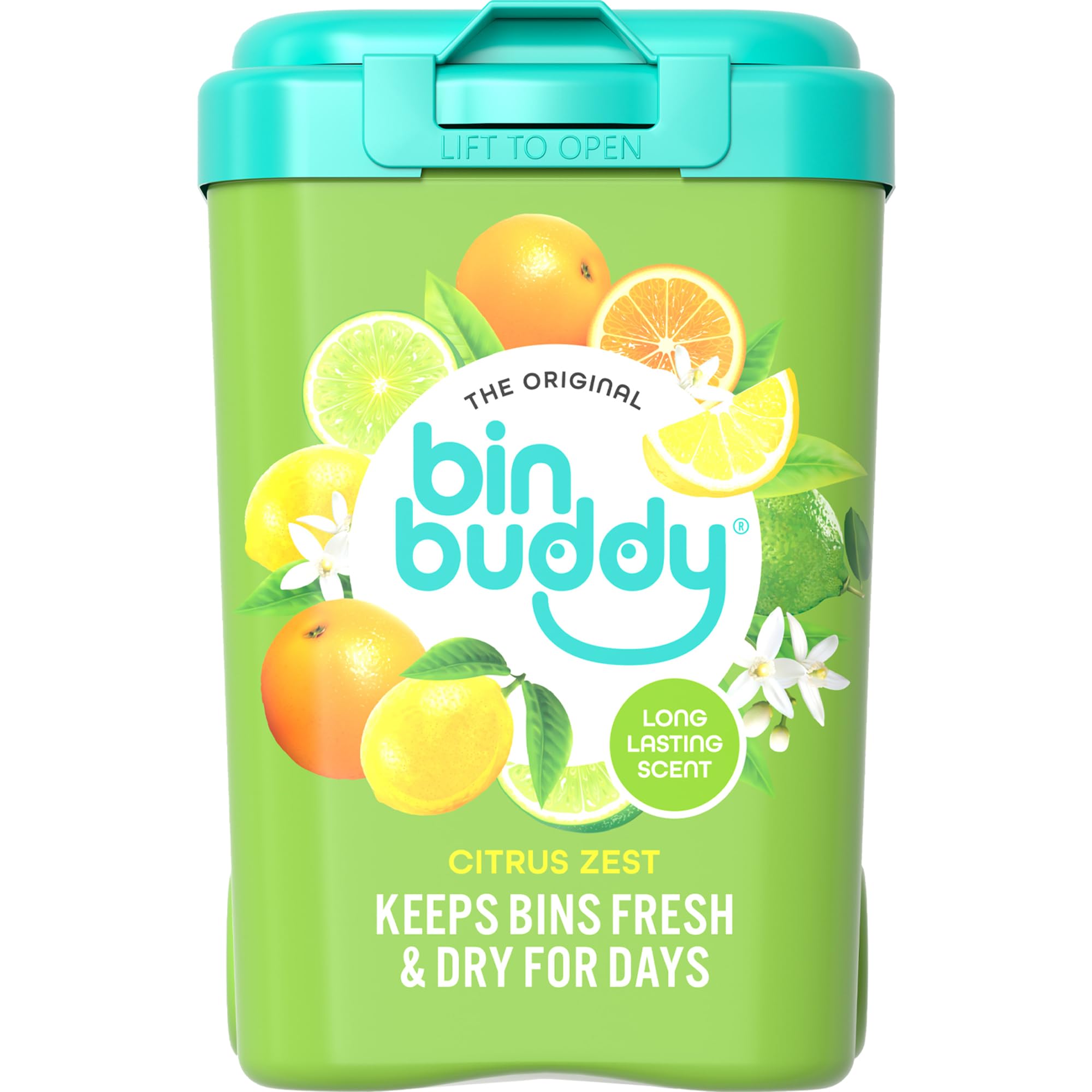 Bin Buddy Fresh Citrus Zest Deodorising Powder for Bins | 450g 1