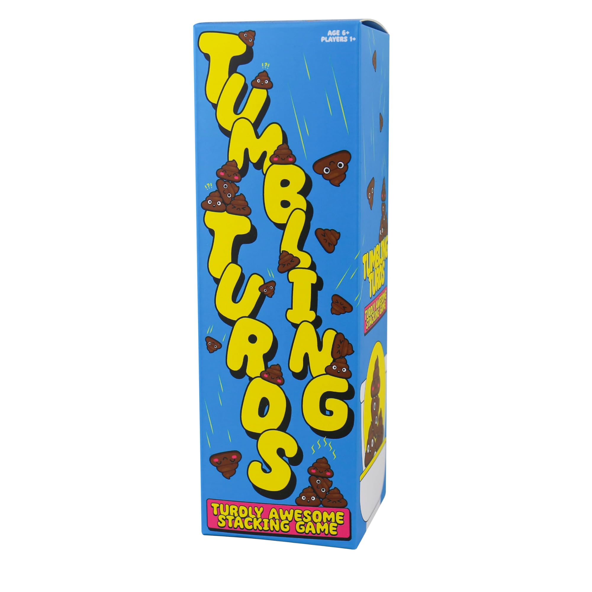 Gift Republic Tumbling Turds Stacking Game - Poo-Themed Family Fun for Kids