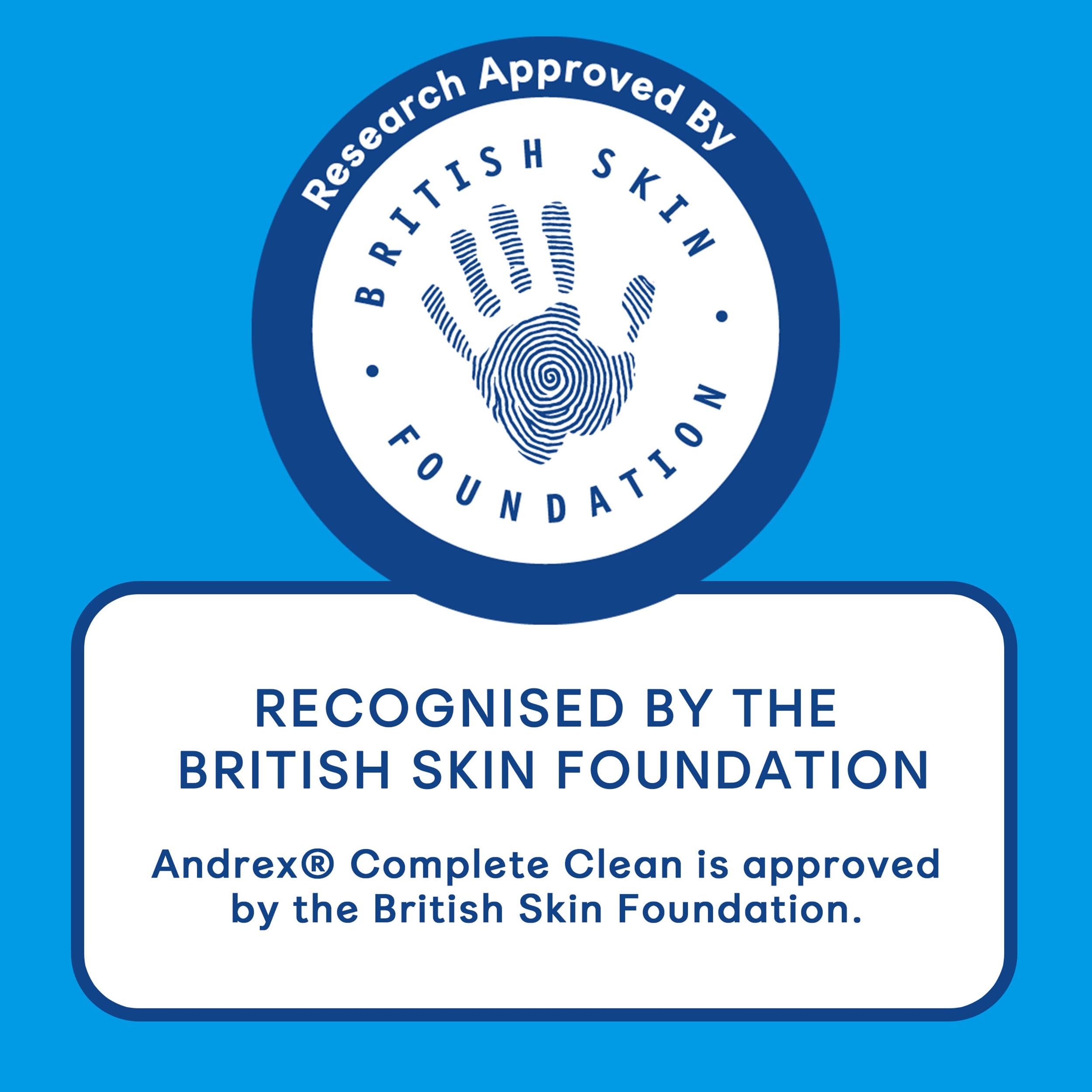 Andrex Complete Clean 12 Mega-Toilettenpapierrollen (entspricht 18 Standardrollen), 50 % mehr Blätter, weiß 4