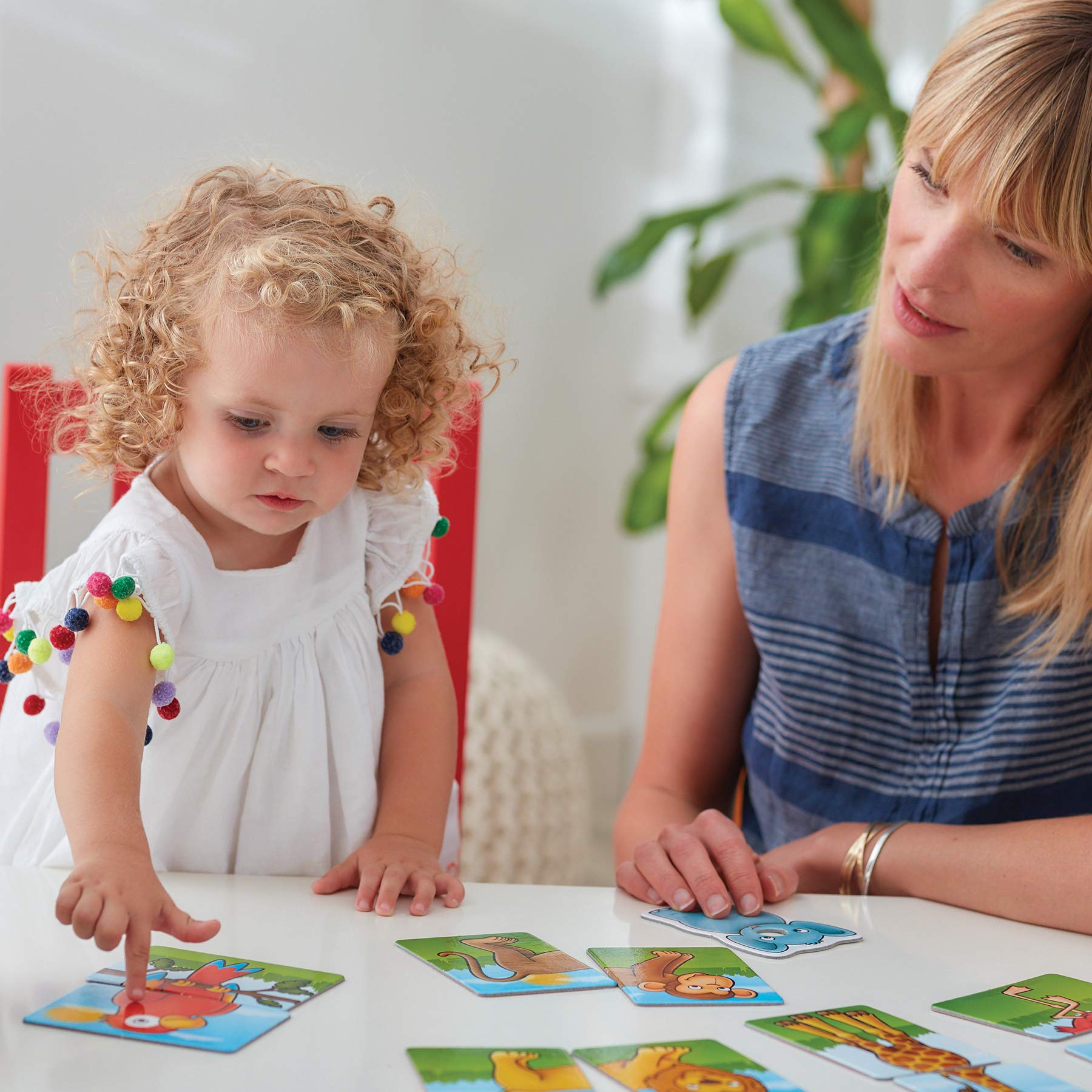 Orchard Toys Jungle Heads and Tails Game - 2 in 1 Matching Activity for Toddlers 3