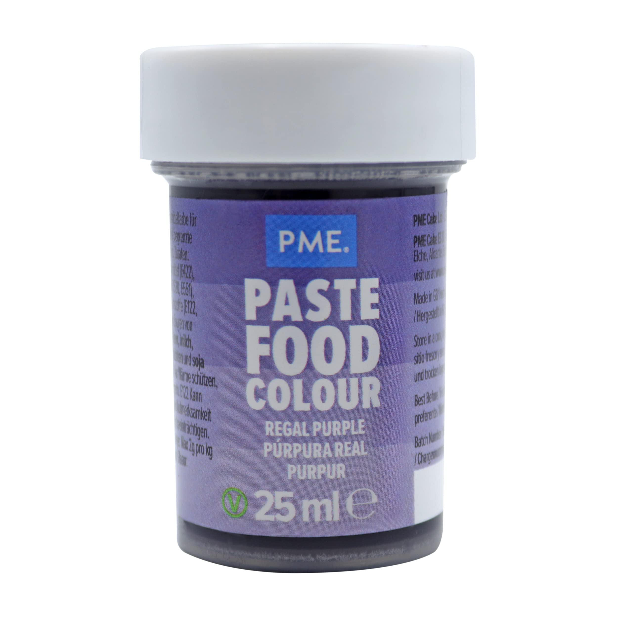 PME Paste Food Colour - Regal Purple 25g