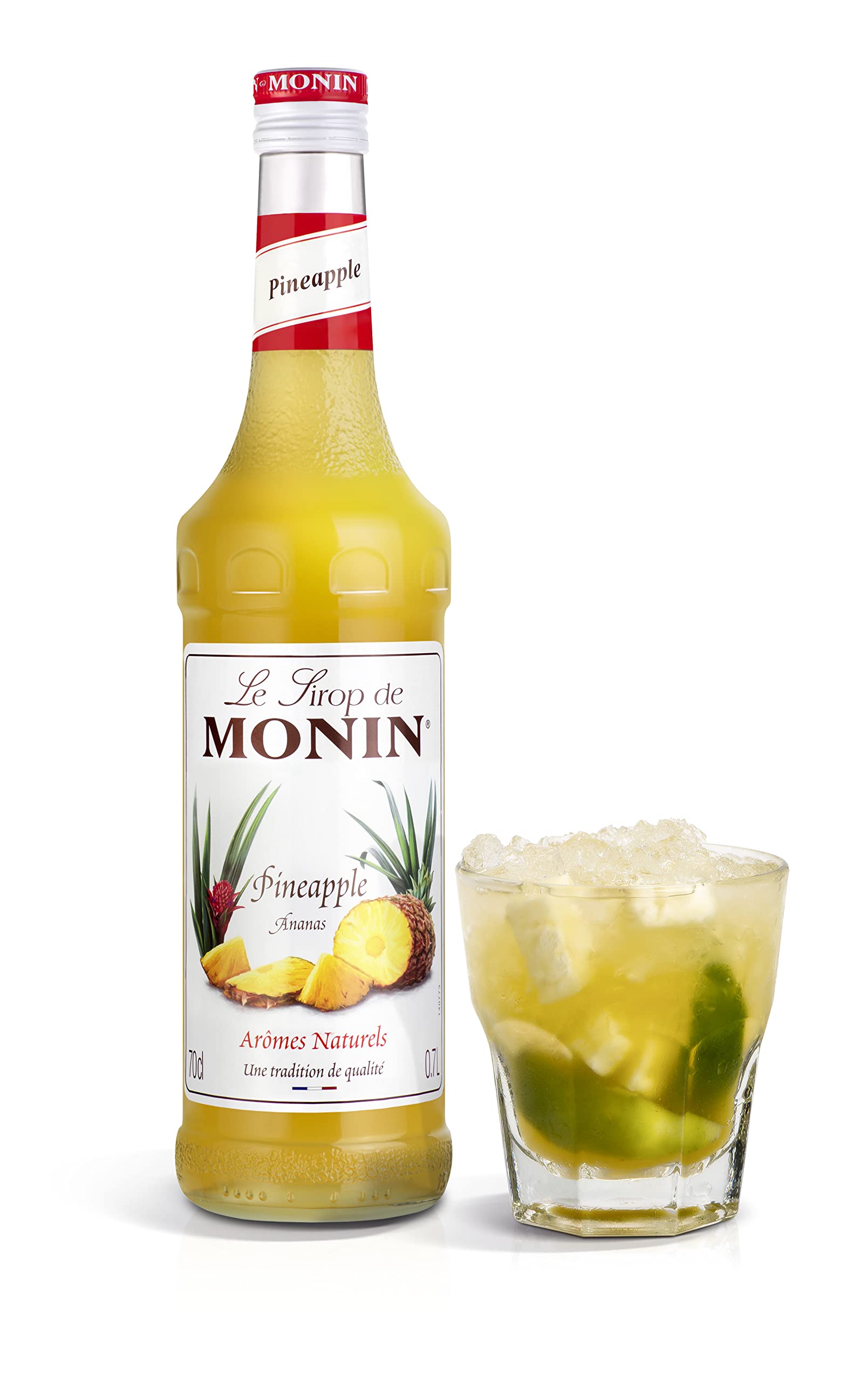 MONIN Pineapple Syrup 700ml - Vegan, Allergen-Free, Natural Flavouring for Cocktails & Mocktails 5