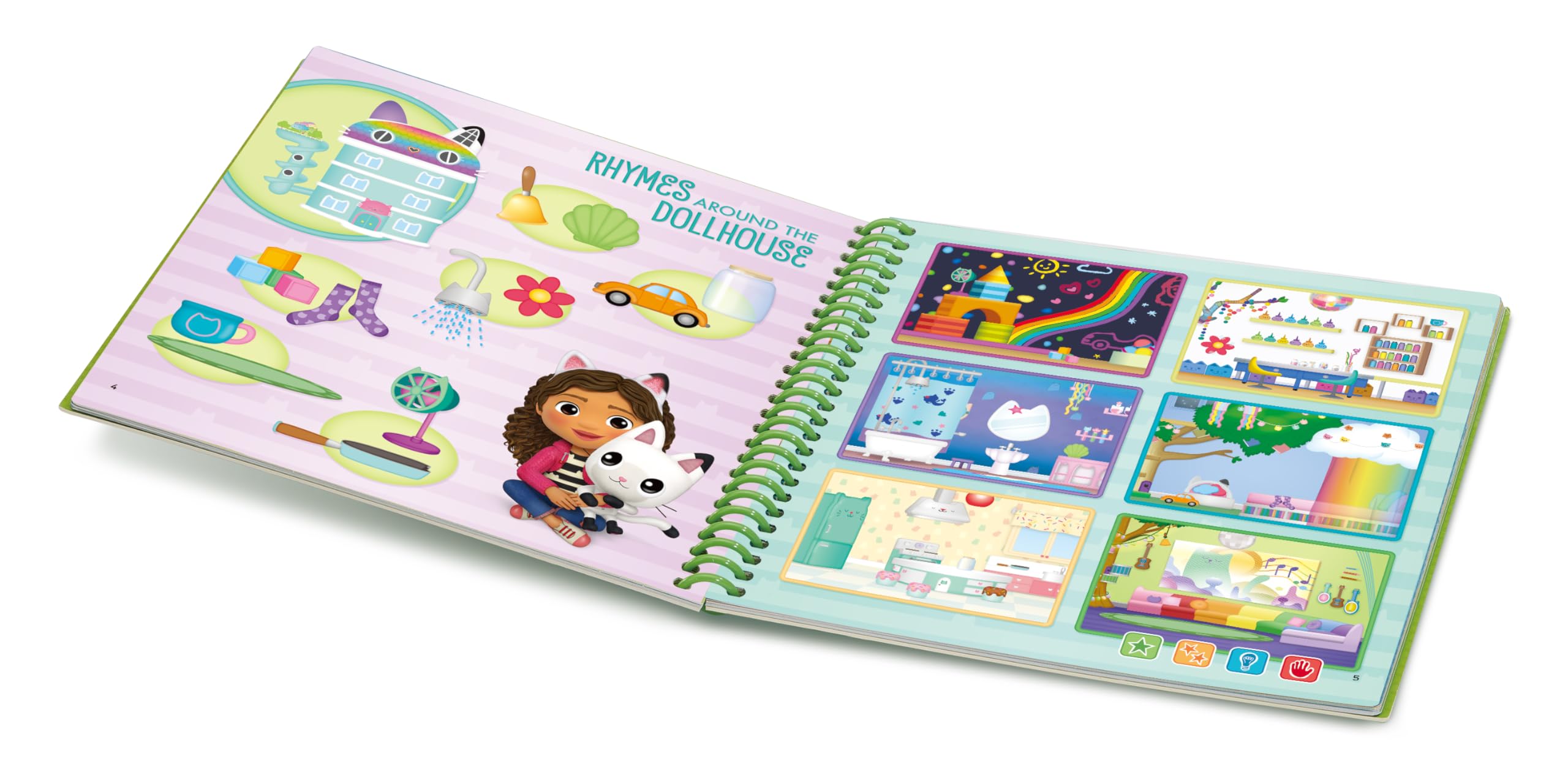 LeapFrog LeapStart Reading Buddies: Paw-tastic Words and Gabby Cats - Interactive Learning for Ages 3-6 7