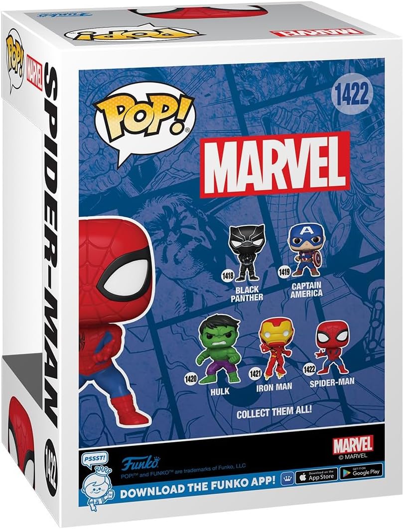 Funko Pop! Marvel: Spider-Man - Marvel Comics Vinyl Figure 6