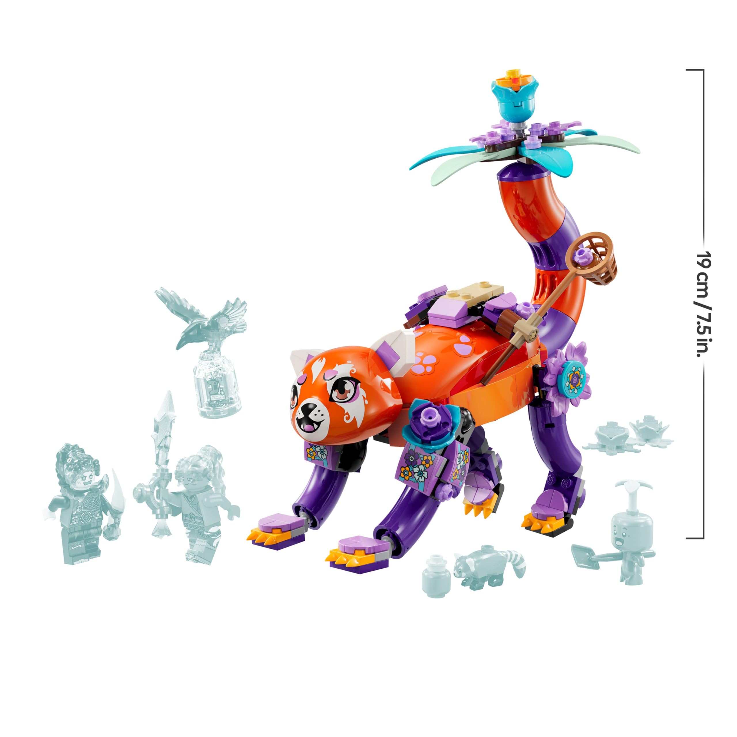 LEGO DREAMZzz Izzie’s Dream Animals Set - Panda, Turtle, Bird Building Toy for Ages 8+ 16