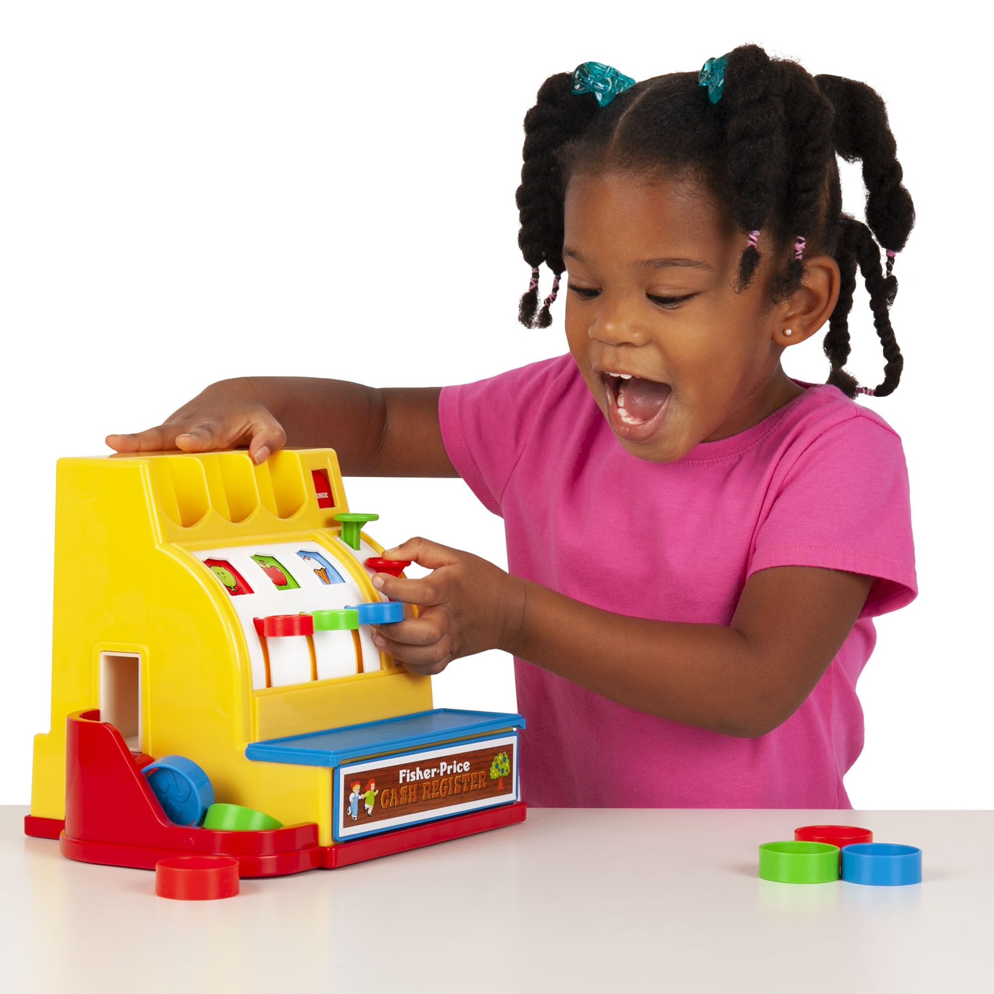 Fisher Price Classics 2073 Cash Register Toy - Imaginative Roleplay for Toddlers 7