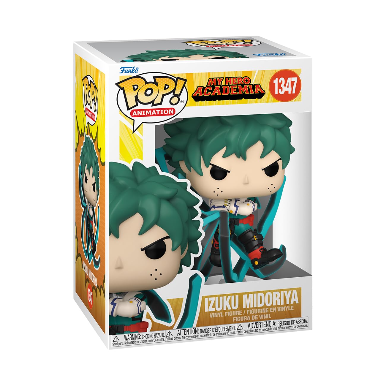 Funko Pop! Animation My Hero Academia - Izuku Midoriya (Black Whip) Vinyl Figure #1347 9