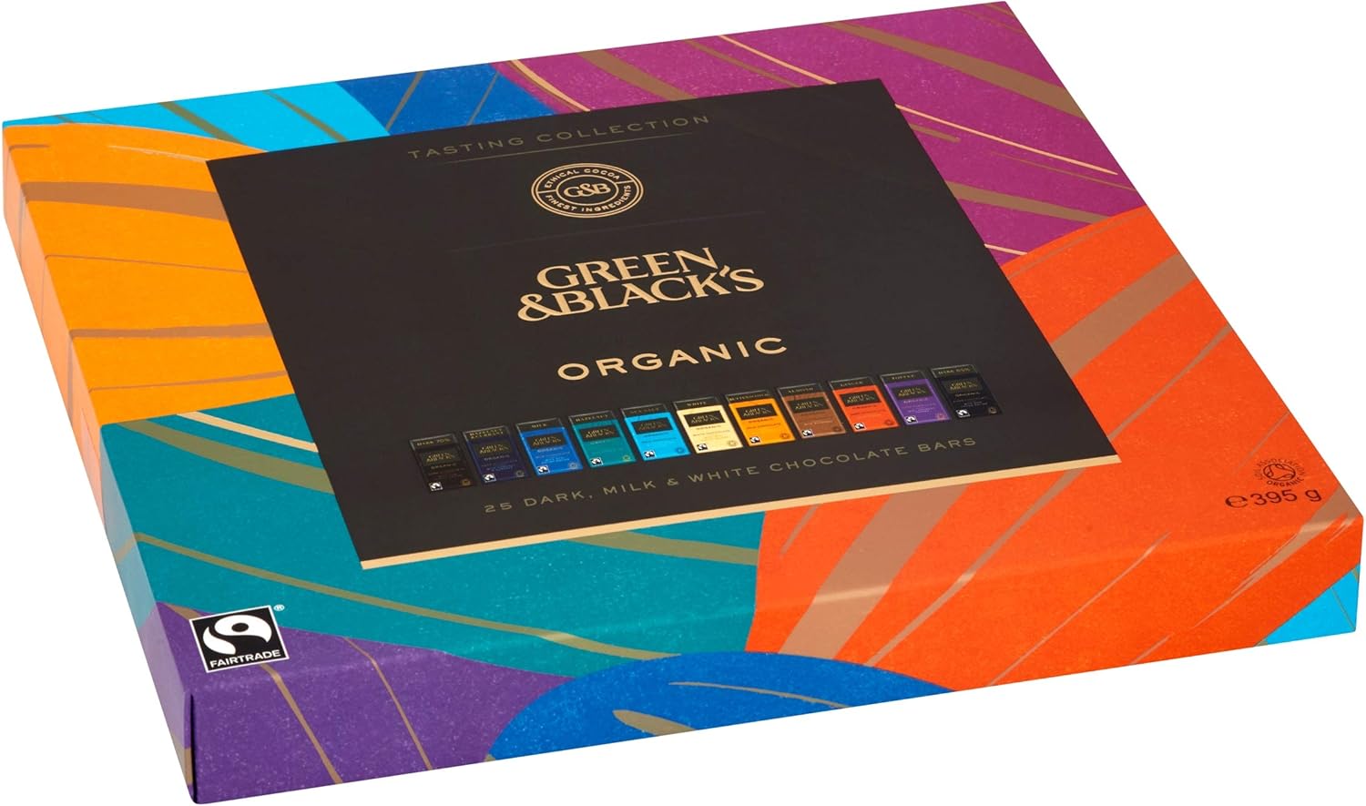 Green &amp; Black's Bio-Schokoladenriegel der Tasting Collection, 395 g 9