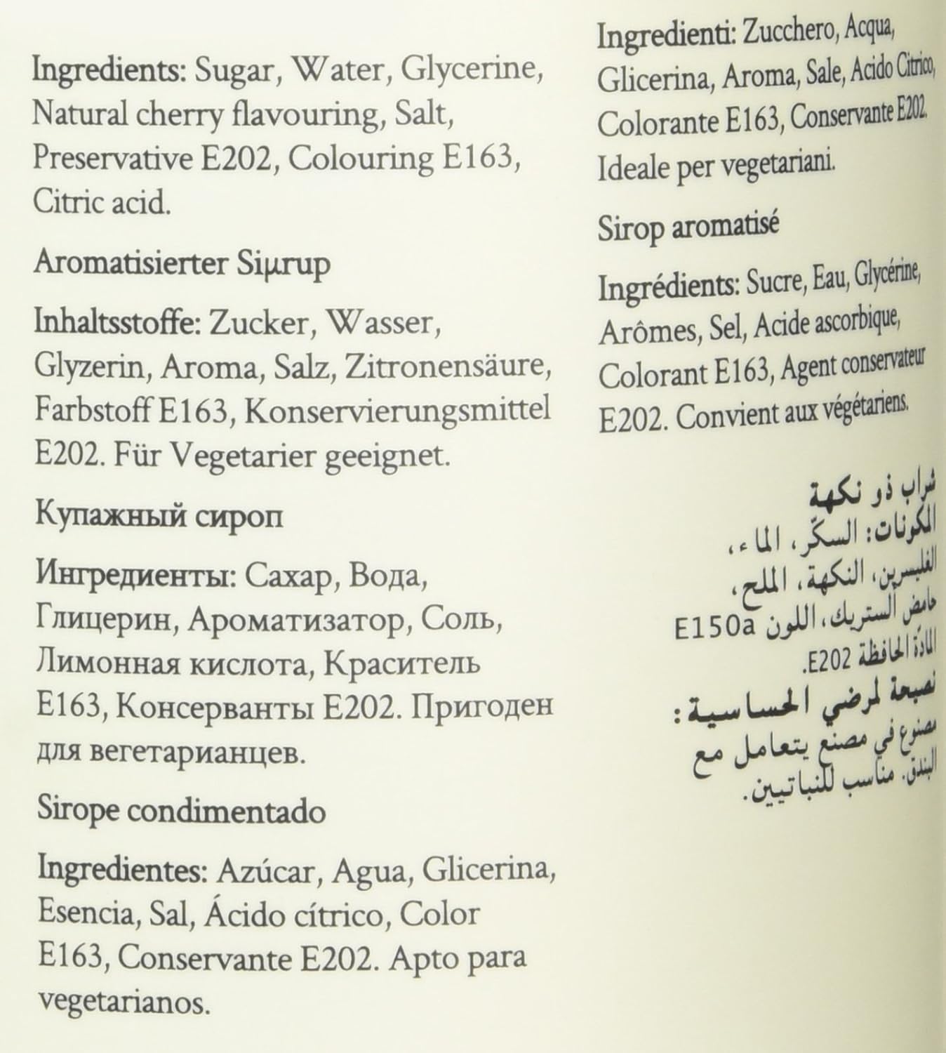 Einfach Kirschsirup 1 Liter 6