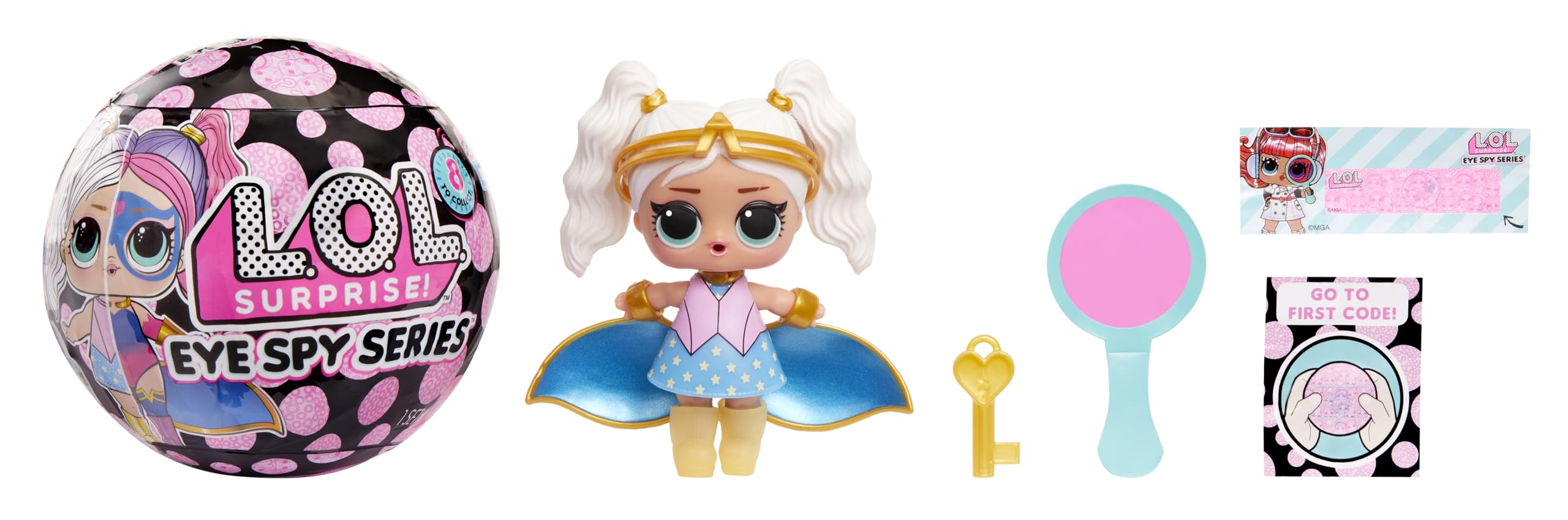 L.O.L. Surprise! Eye Spy Series Tots Doll with Colour-Change Feature & Accessories | Collectible