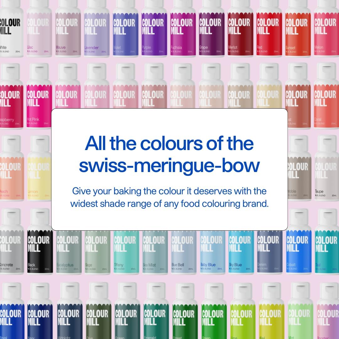 Colour Mill Oil Blend Food Colouring - Chocolate | Oil-Based, High Concentration, 20 ml 6