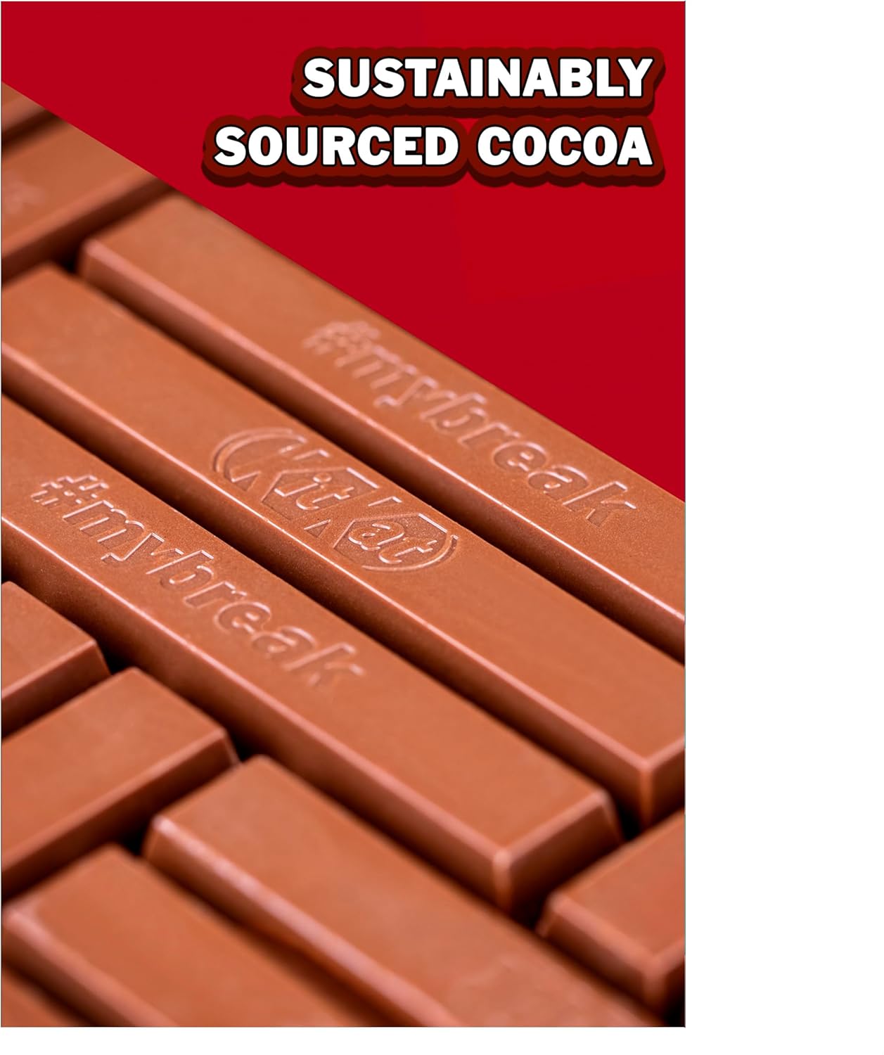 KitKat 4 Finger Milk Chocolate Bar Bumper Multipack, 8 x 41.5 g 11