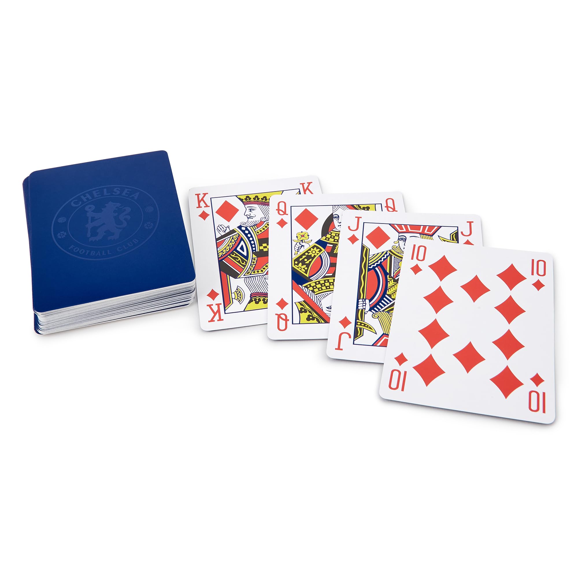 The Gift Scholars Chelsea FC Official Playing Cards - 52-Card Deck with Linen Finish 5