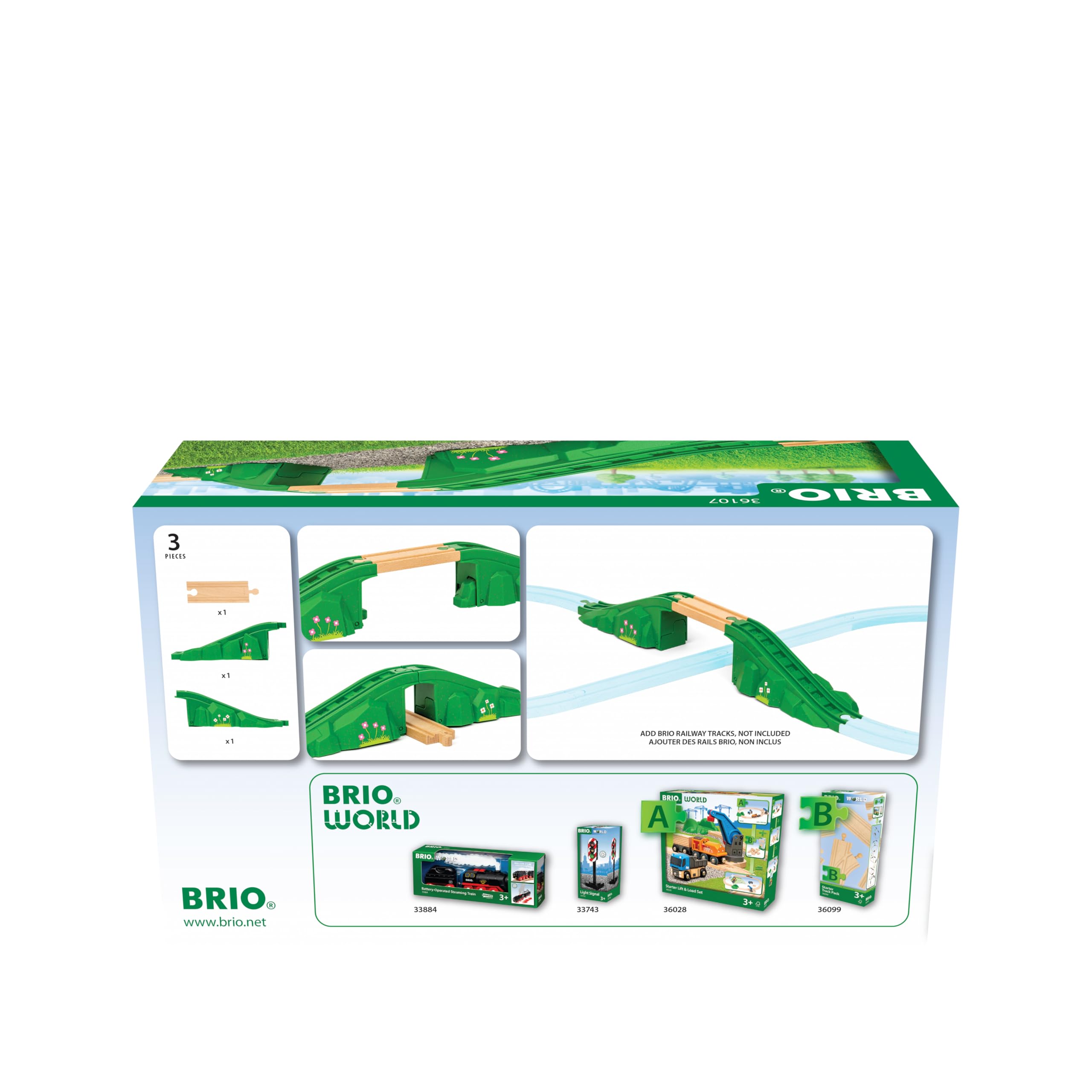 BRIO World Arch Bridge - Train Set Accessory for Kids 3 Years+ 7