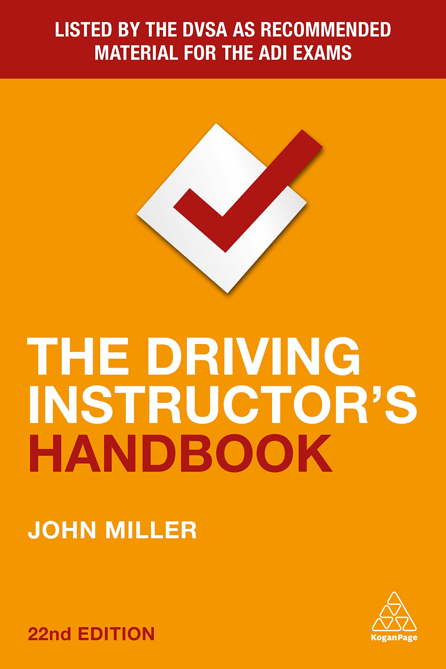 Kogan Page The Driving Instructor's Handbook - 22nd Edition | ADI Exam Guide | Paperback 1