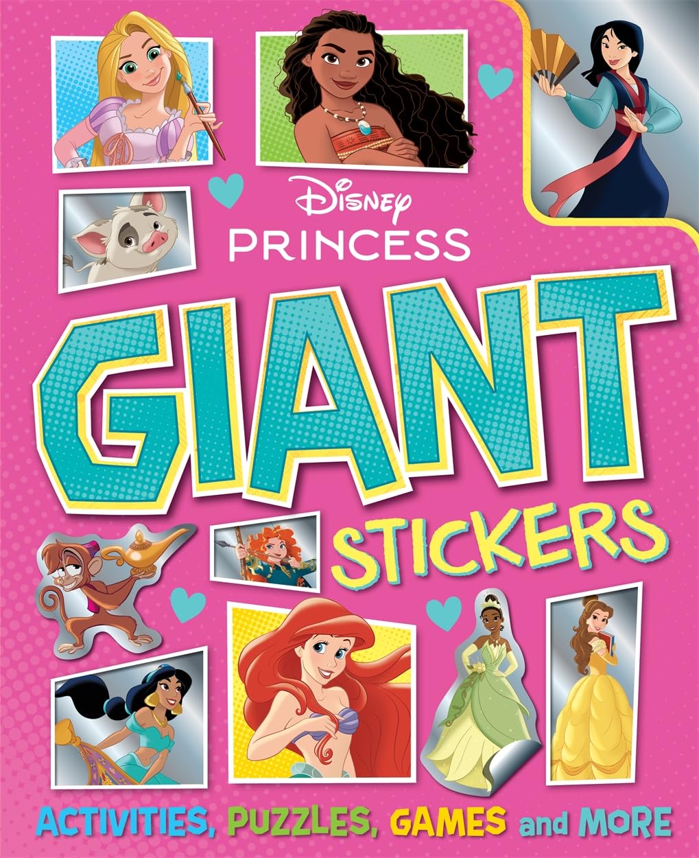 Autumn Disney Princess: Giant Stickers Activity Book | Ages 4-6 | Paperback 1