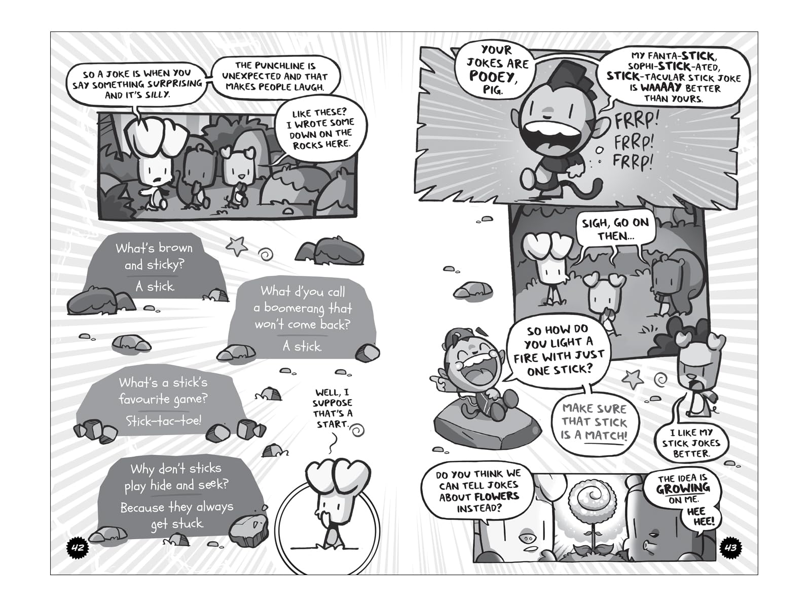 Bunny vs Monkey: The Gigantic Joke Fight (a Phoenix Comic Book) by Jamie Smart | Paperback 4