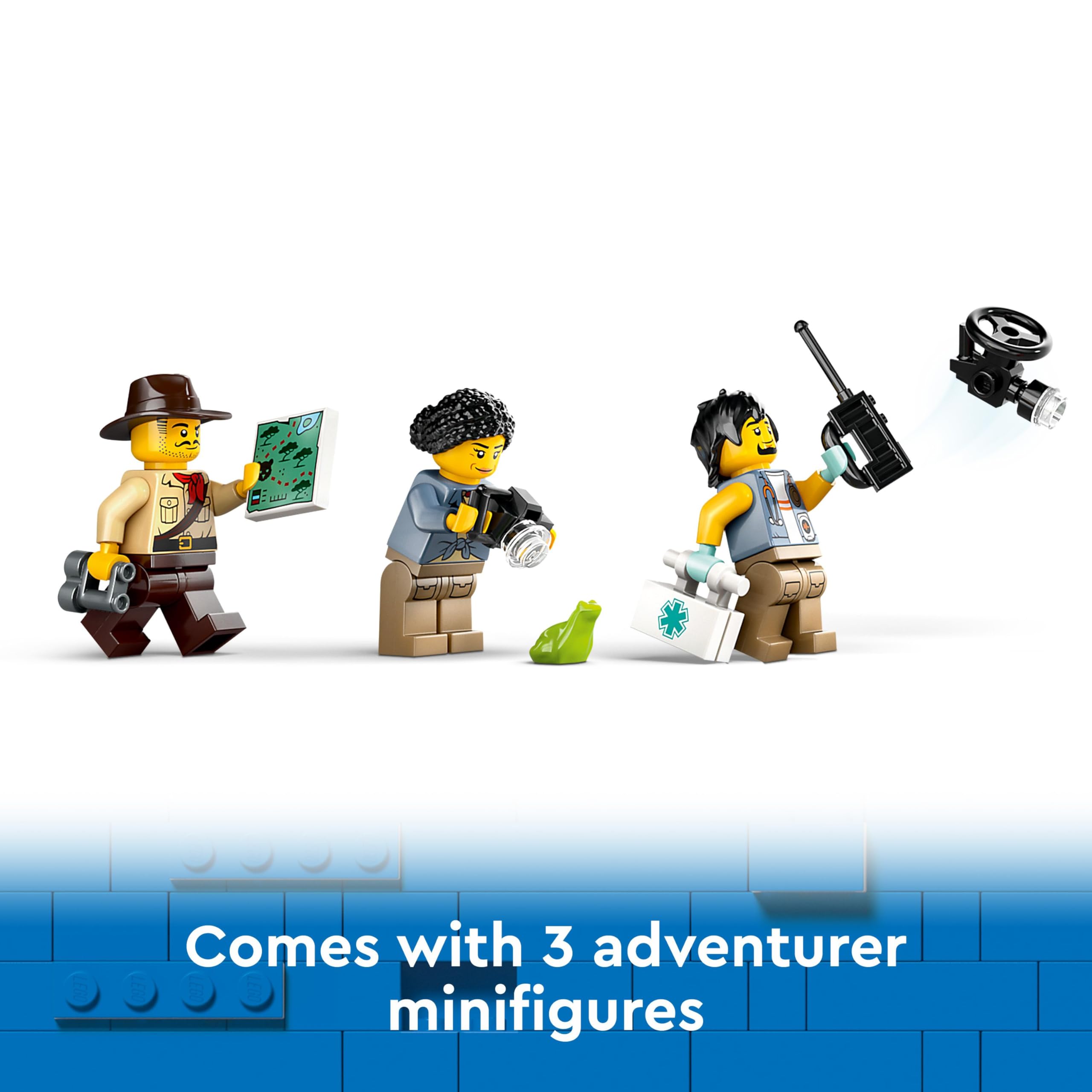 LEGO City Jungle Explorer Off-Road Truck Building Set - 314-Piece Playset for Ages 6+ 13