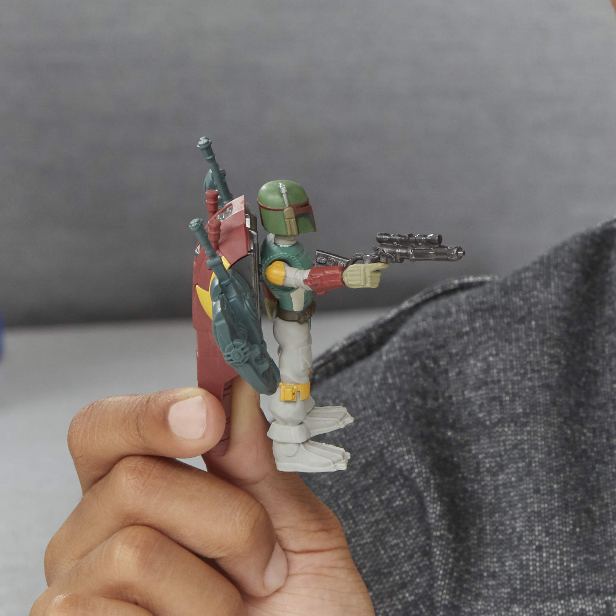 Star Wars Mission Fleet Boba Fett Capture in the Clouds - Action Figure & Vehicle Playset 5