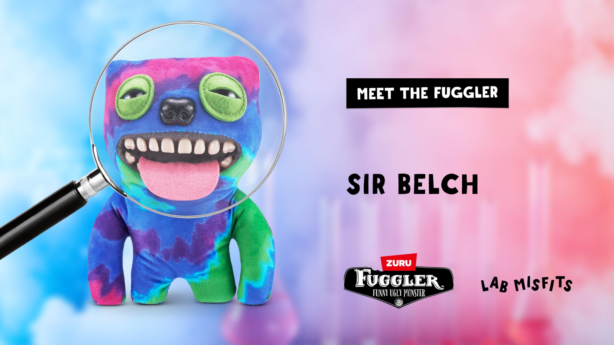 Fuggler Laboratory Misfits by ZURU - Funny Ugly Monster Plush Collectible, 9" Soft Toy 4