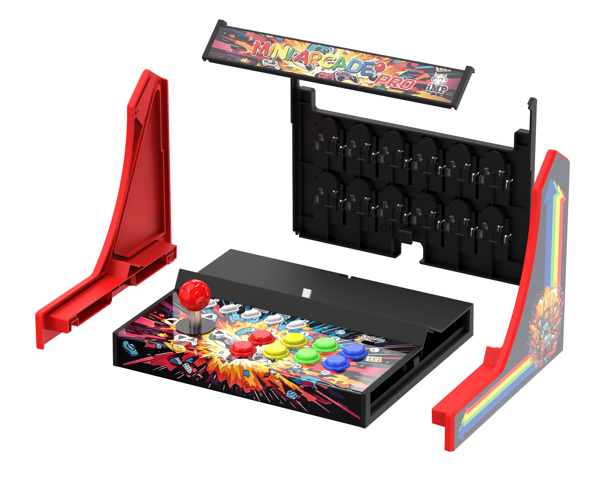 Mini Arcade Pro - Retro Game Cabinet for Nintendo Switch, Switch OLED, and Switch 2 8