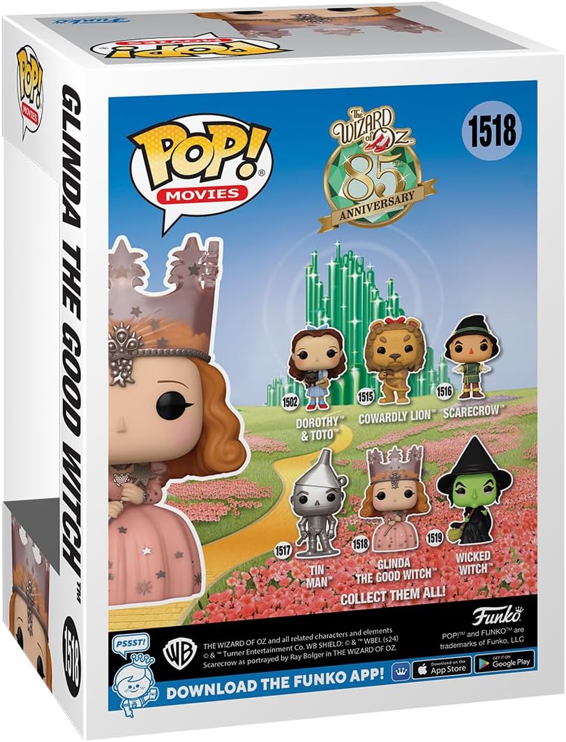 Funko Pop! Movies: The Wizard of Oz - Glinda the Good Witch Vinyl Figure (75974) 3
